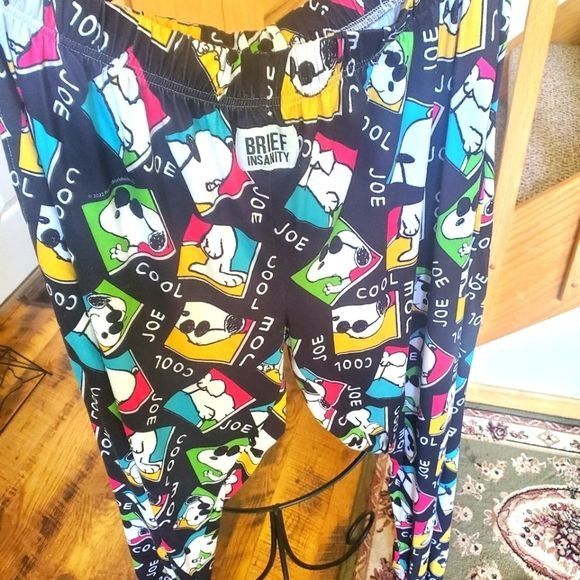 Designer Brief Insanity Snoopy Joe Cool Snoopy Cinched Sz. XXL Pajama Size 36" / US 14 / IT 50 - 1 Thumbnail