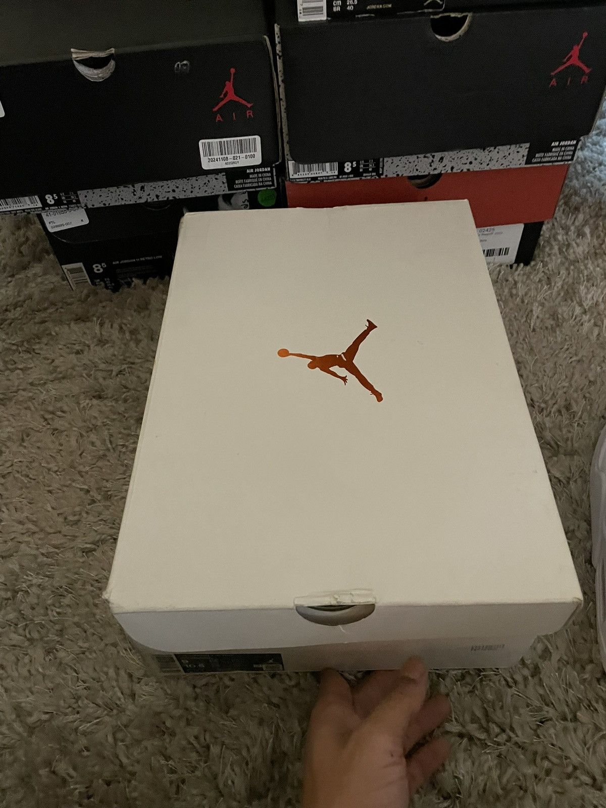 Jordan Brand JORDAN 4 METALLIC ORANGE SZ 9 Size US 9 / EU 42 - 10 Thumbnail