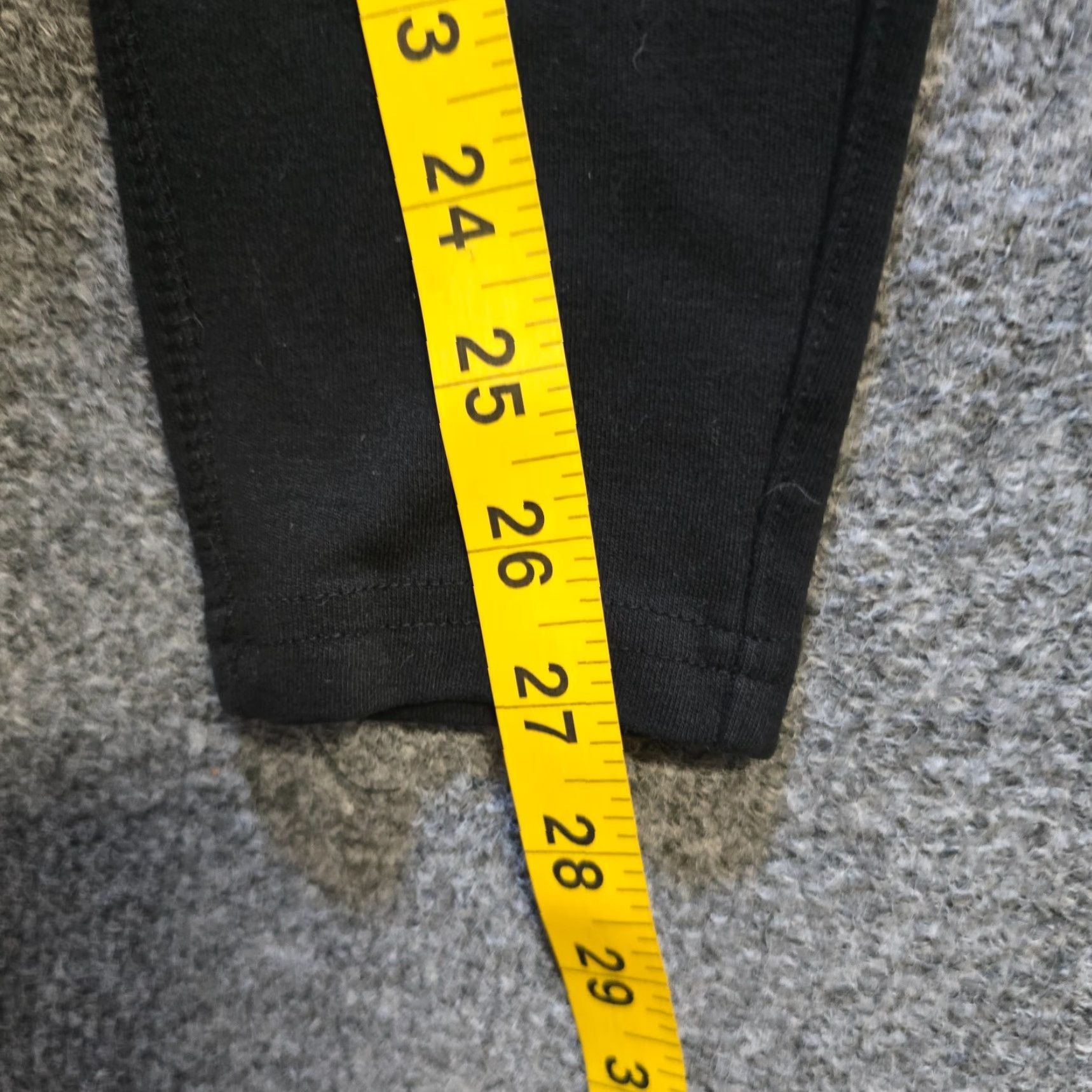 Vintage Alphalete Pants Women Size Small Black Logo Tapered Pull On Activewear Lounge Basic Pants Size 28" / US 6 / IT 42 - 7 Thumbnail