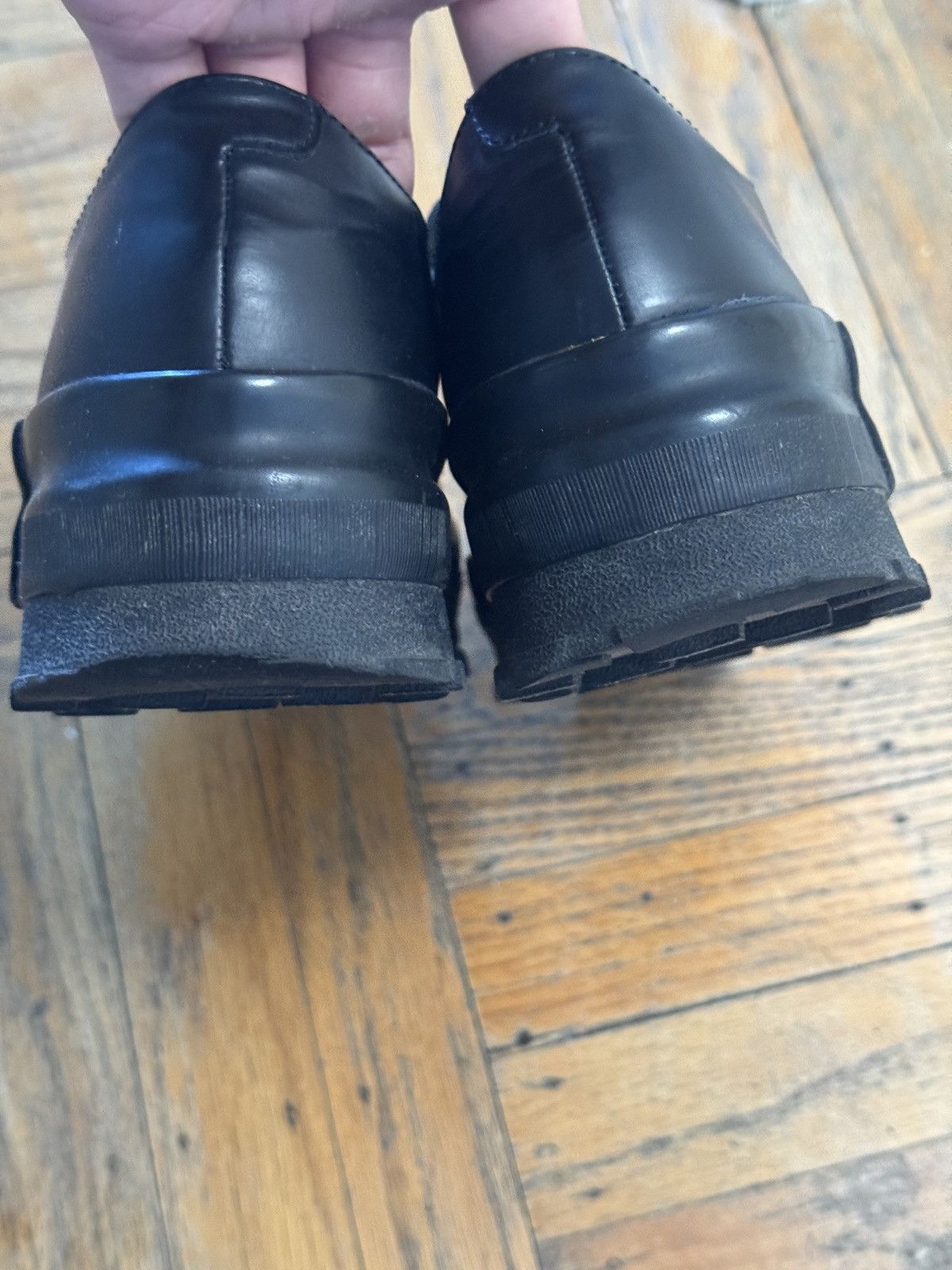 CamperLab CamperLab Traktori Derby Shoes Black Leather Size US 10 / EU 43 - 5 Thumbnail