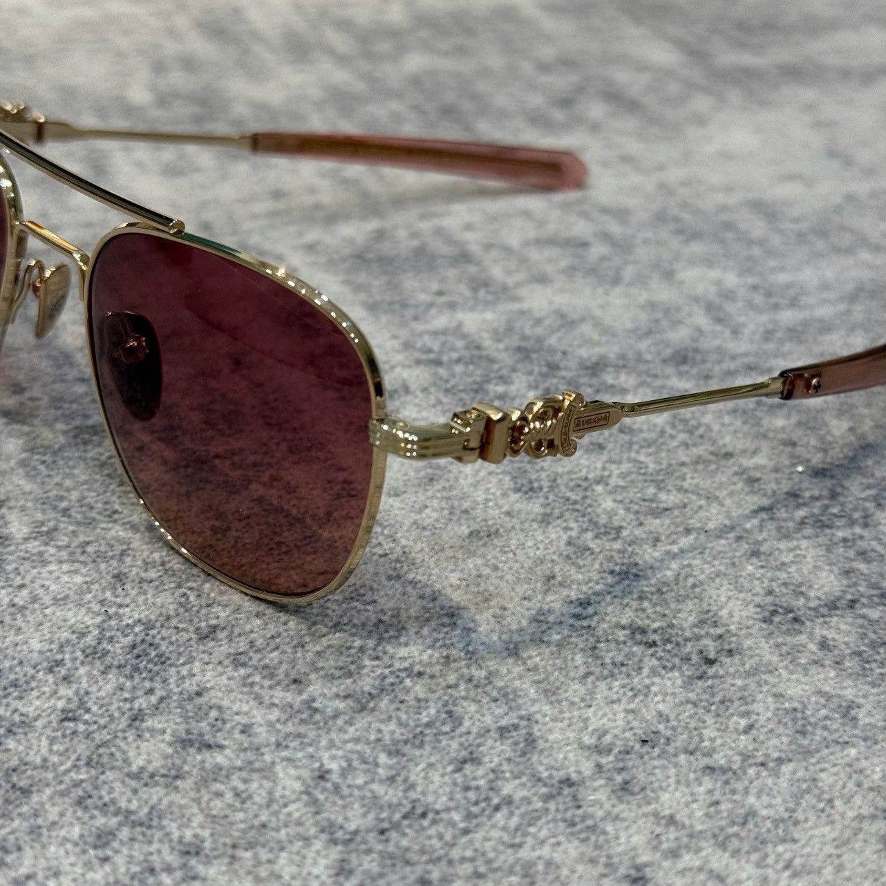 Chrome Hearts CHROME HEARTS WENCE Gold Plated/Sweet Rose Size ONE SIZE - 2 Thumbnail