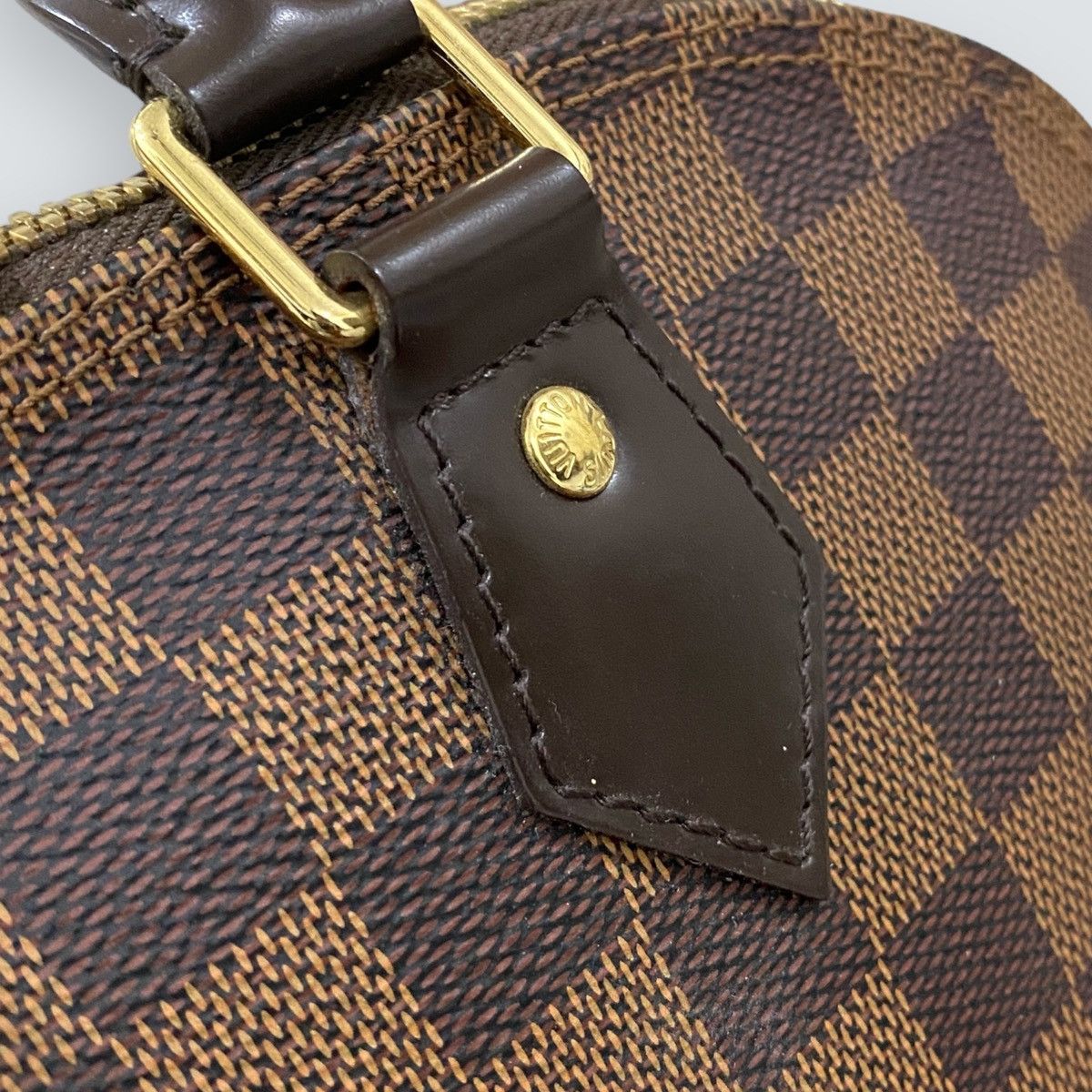 Louis Vuitton Authentic Louis Vuitton Alma PM Damier Ebene Size ONE SIZE - 15 Thumbnail