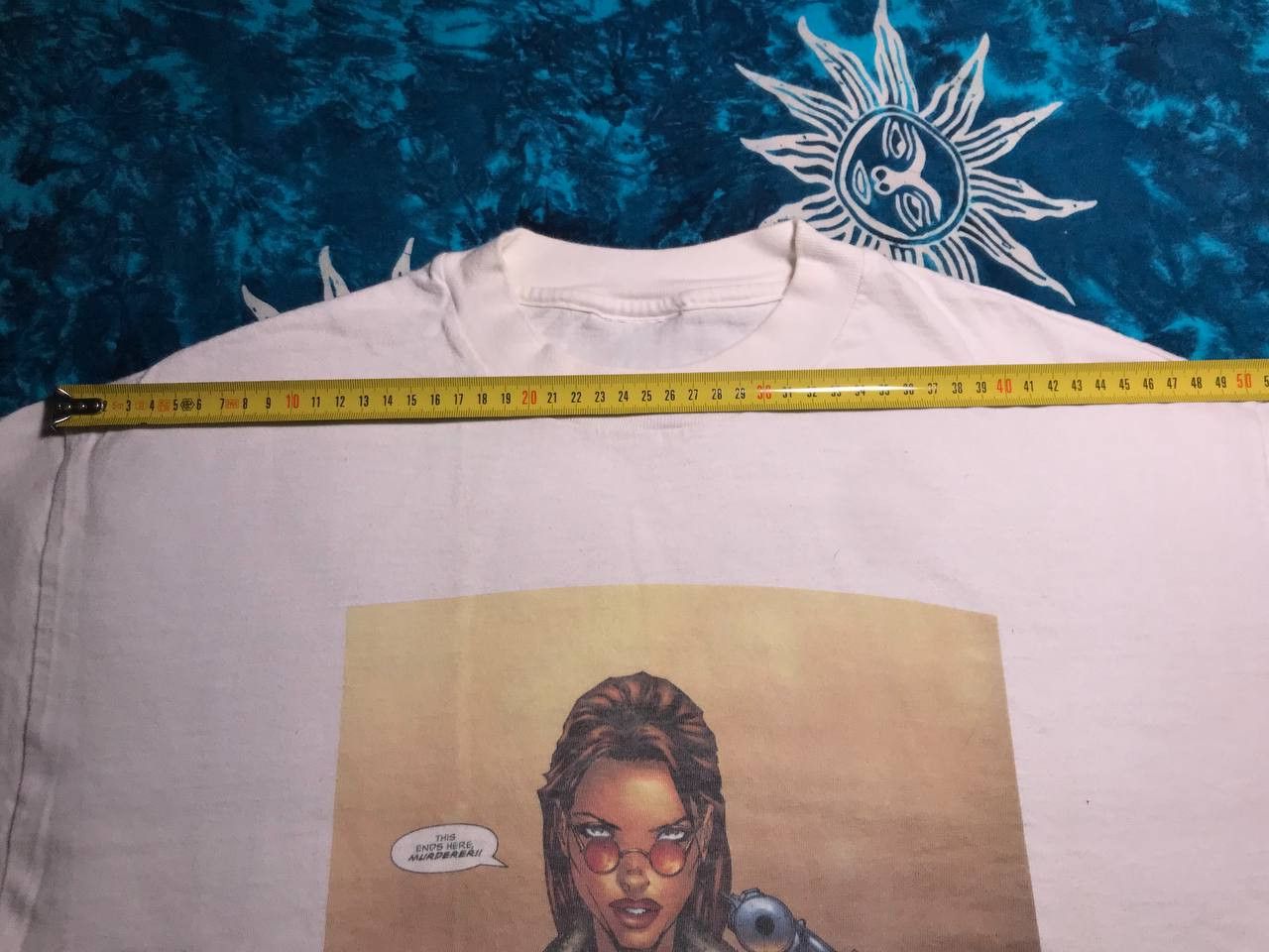 Vintage VINTAGE 97s TOMB RAIDER WITCHBLADE Shirts LARA CROFT COMICS Size US M / EU 48-50 / 2 - 14 Thumbnail