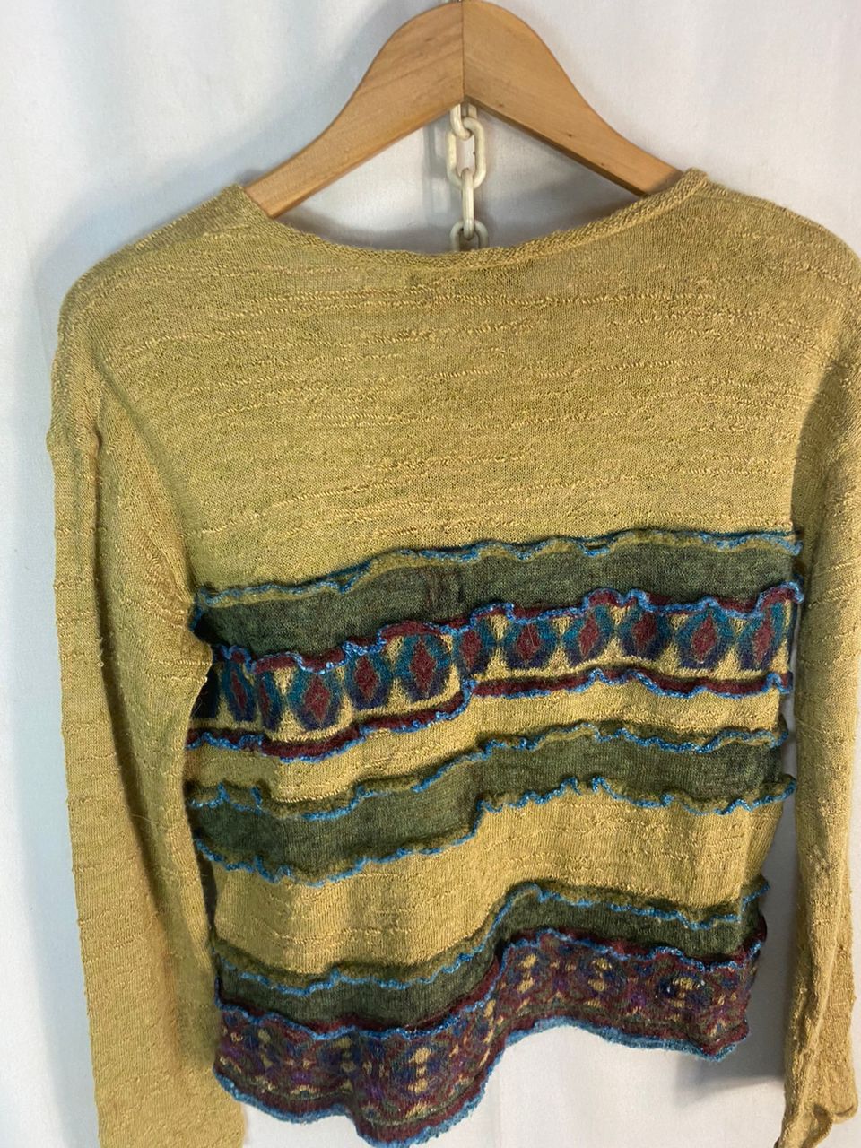 Japanese Brand M.&kyoko multicolor croptop knitwear Size M / US 6-8 / IT 42-44 - 7 Thumbnail