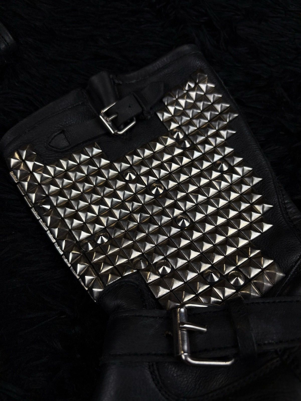 ASH Rare ASH Pyramids Studded Ankle Leather Boots Size US 8 / EU 41 - 4 Thumbnail