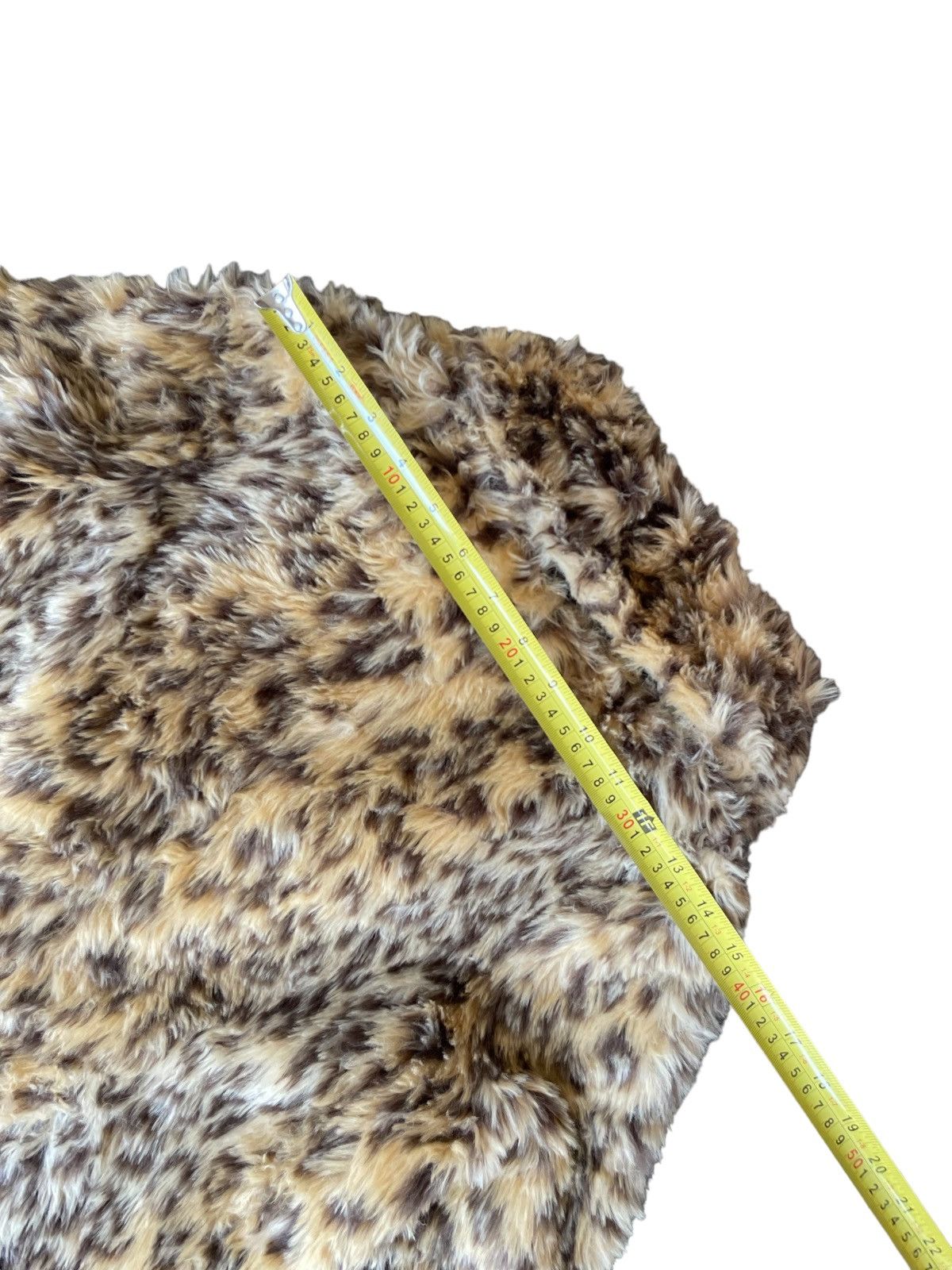 Japanese Brand Vintage Japanese Brand Allover Print Leopard Fluffy Fur Coat Size S / US 4 / IT 40 - 17 Thumbnail