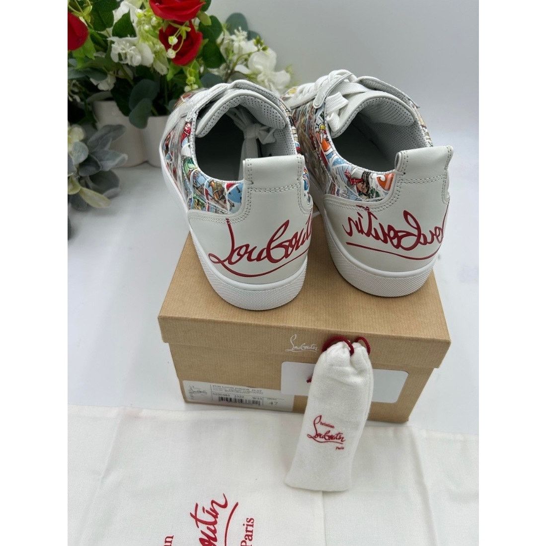Christian Louboutin Christian Louboutin fun Louis Jr flat patent sneaker sz 47 Size US 14 / EU 47 - 8 Thumbnail