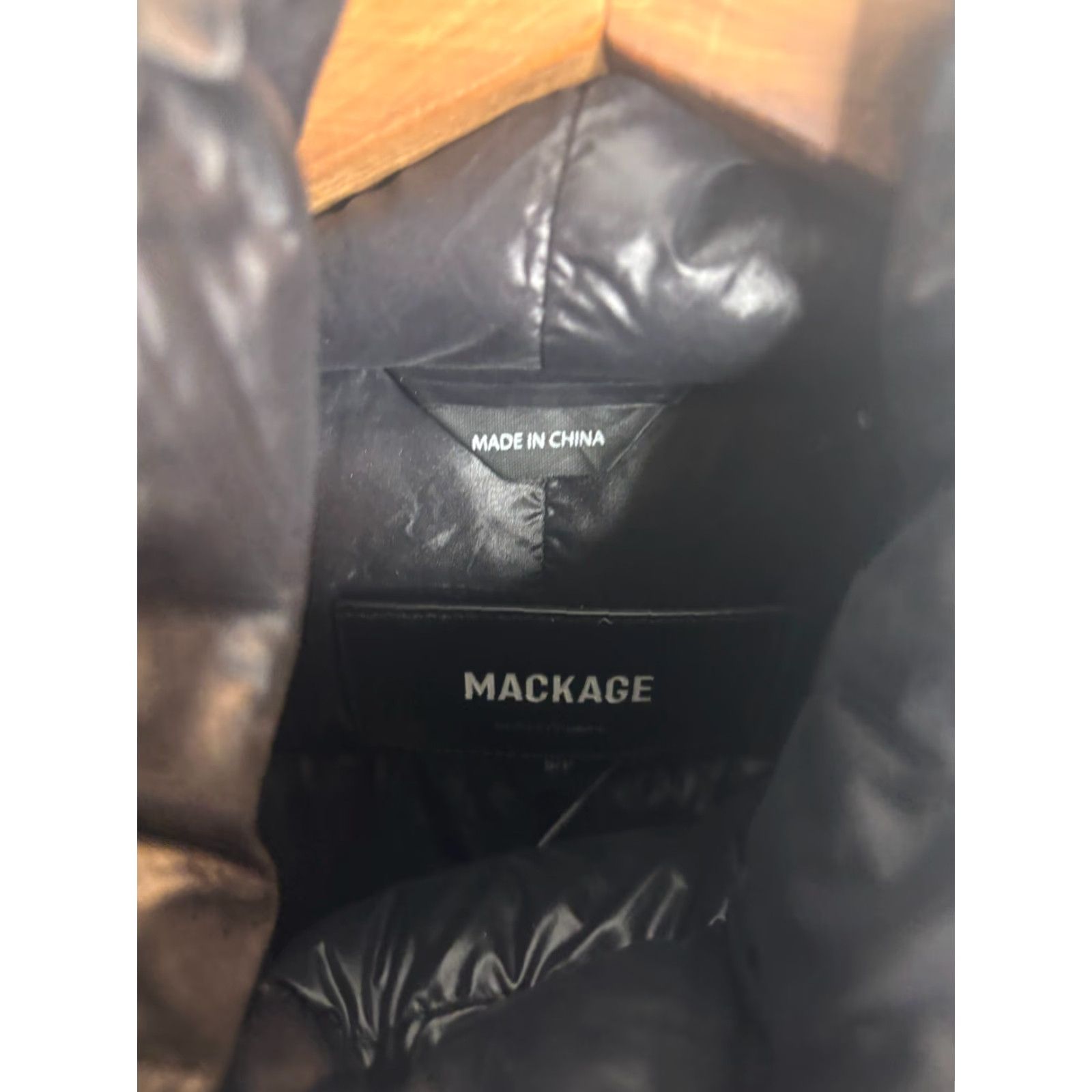Mackage Mackage Down Coat Parka Trench Jacket Womens Size Small Black 4083 Size S / US 4 / IT 40 - 5 Thumbnail