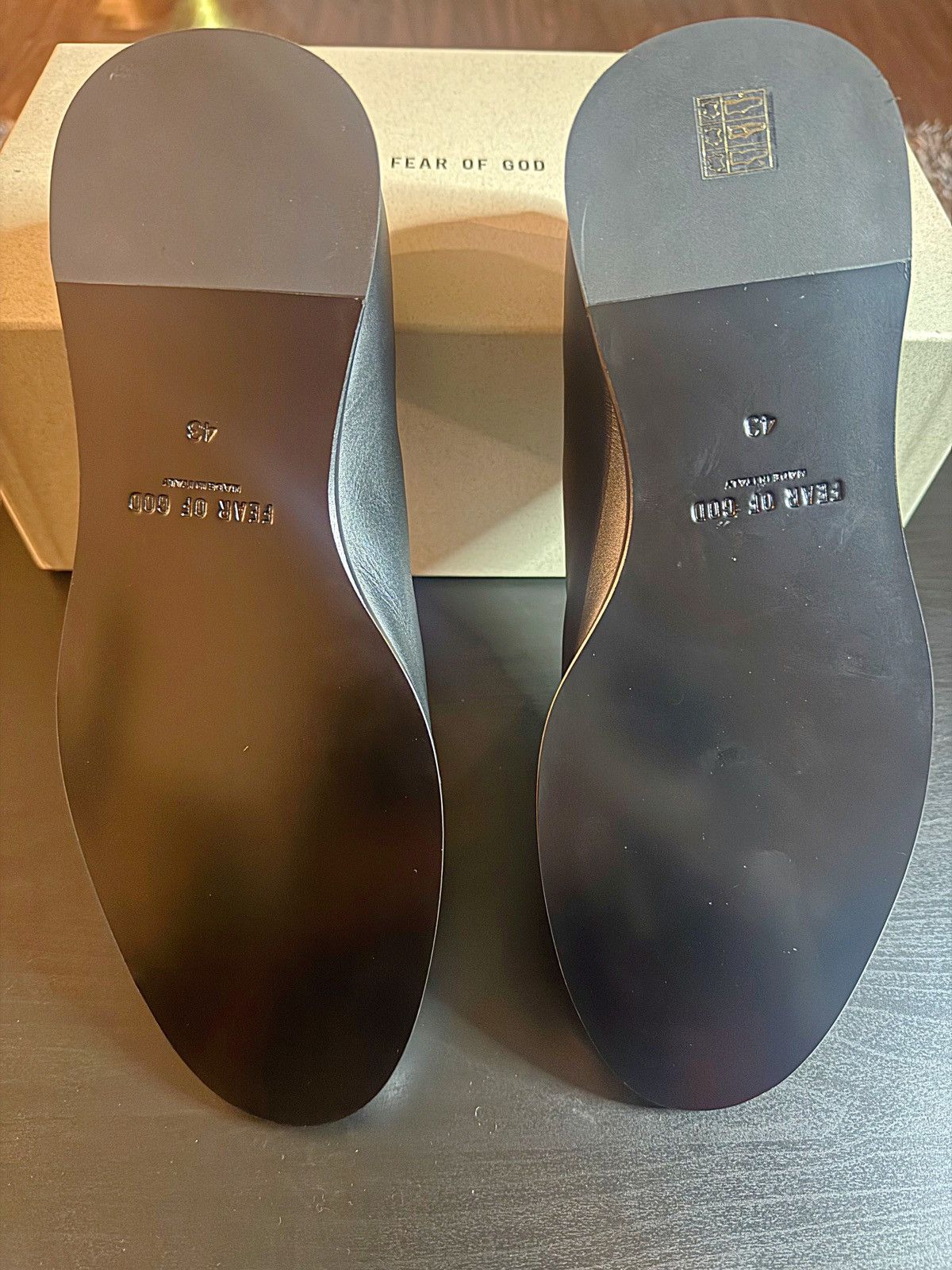 Fear of God Fear of God Black leather Mules Size US 10 / EU 43 - 8 Thumbnail