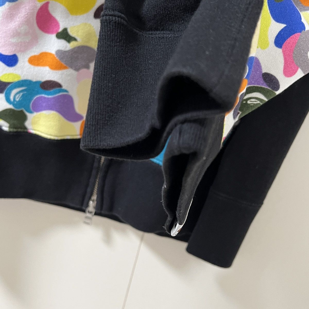 Bape Bape WGM Multi Camo Shark Zip Up Hoodie Size US M / EU 48-50 / 2 - 7 Thumbnail