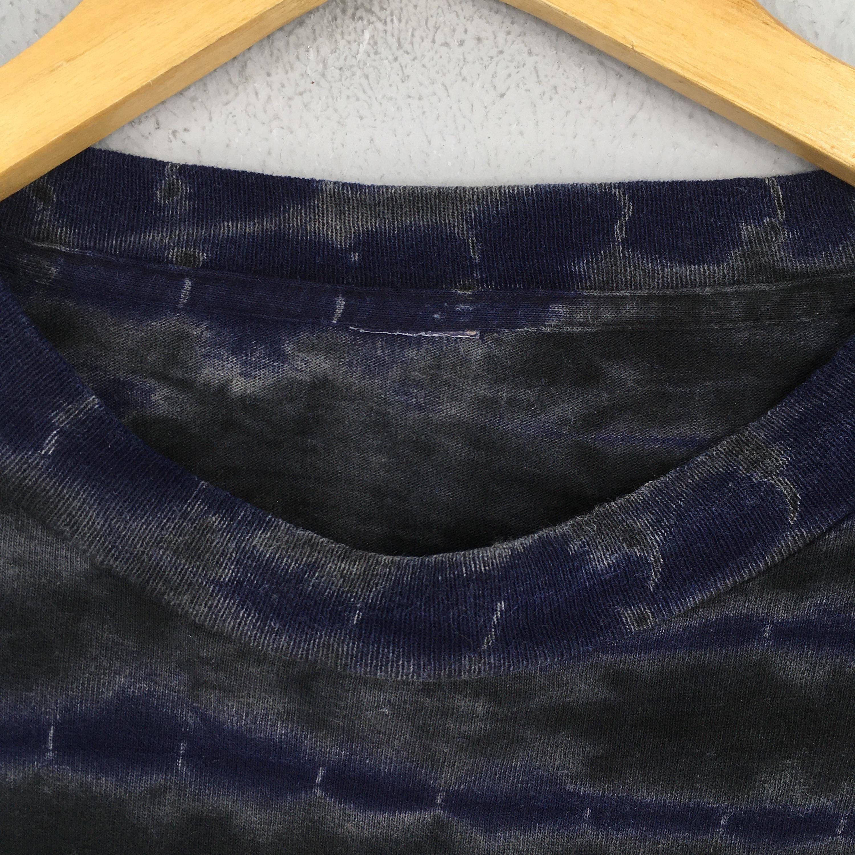 Hang Ten Vintage 90s Hang Ten Tie Dye Black T shirt 2XLarge Size US XXL / EU 58 / 5 - 7 Thumbnail