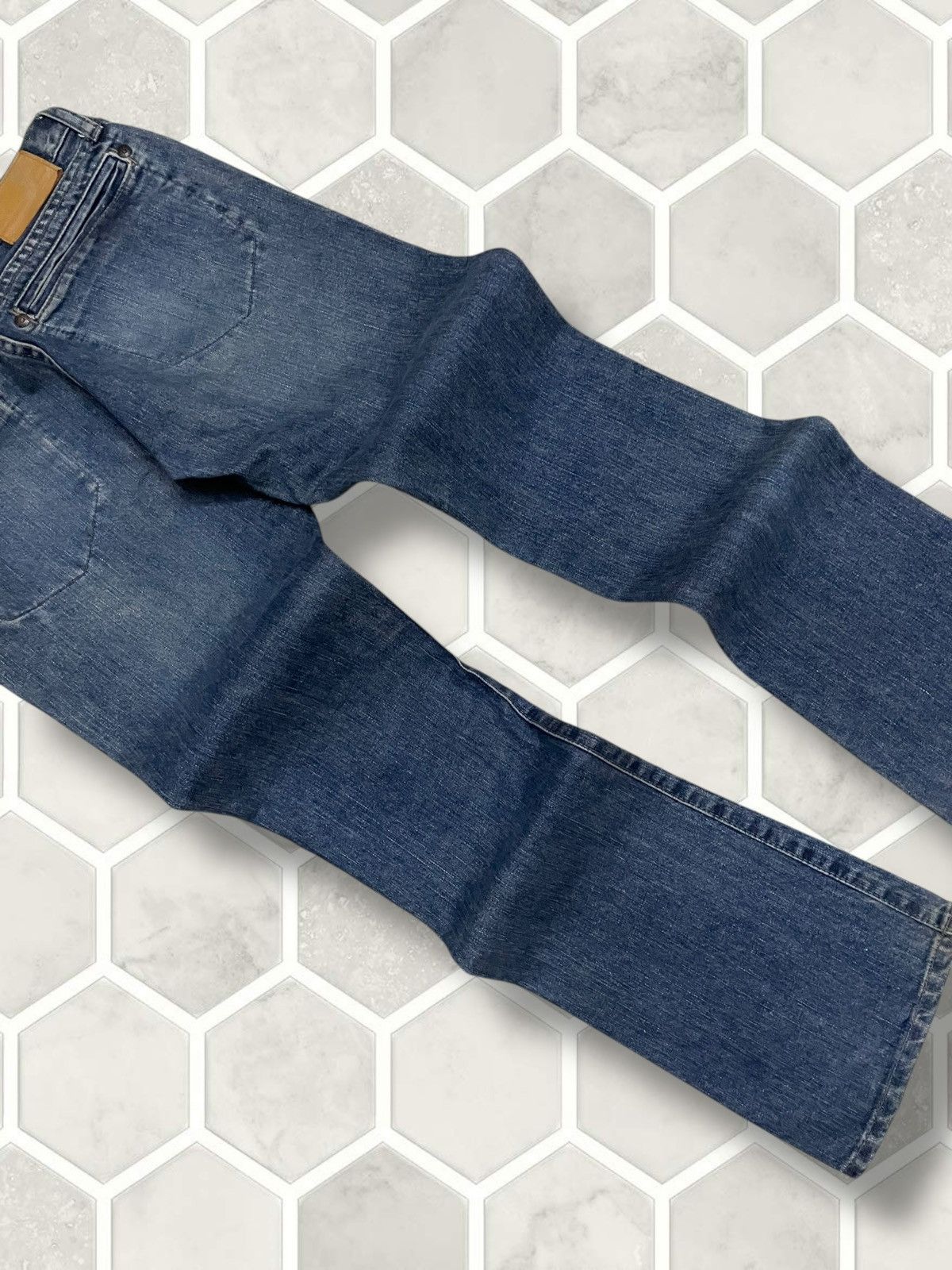 Hysteric Glamour Vintage Designer Japan 90s Rna Small Flared Distressed Denim Size US 28 / EU 44 - 15 Thumbnail