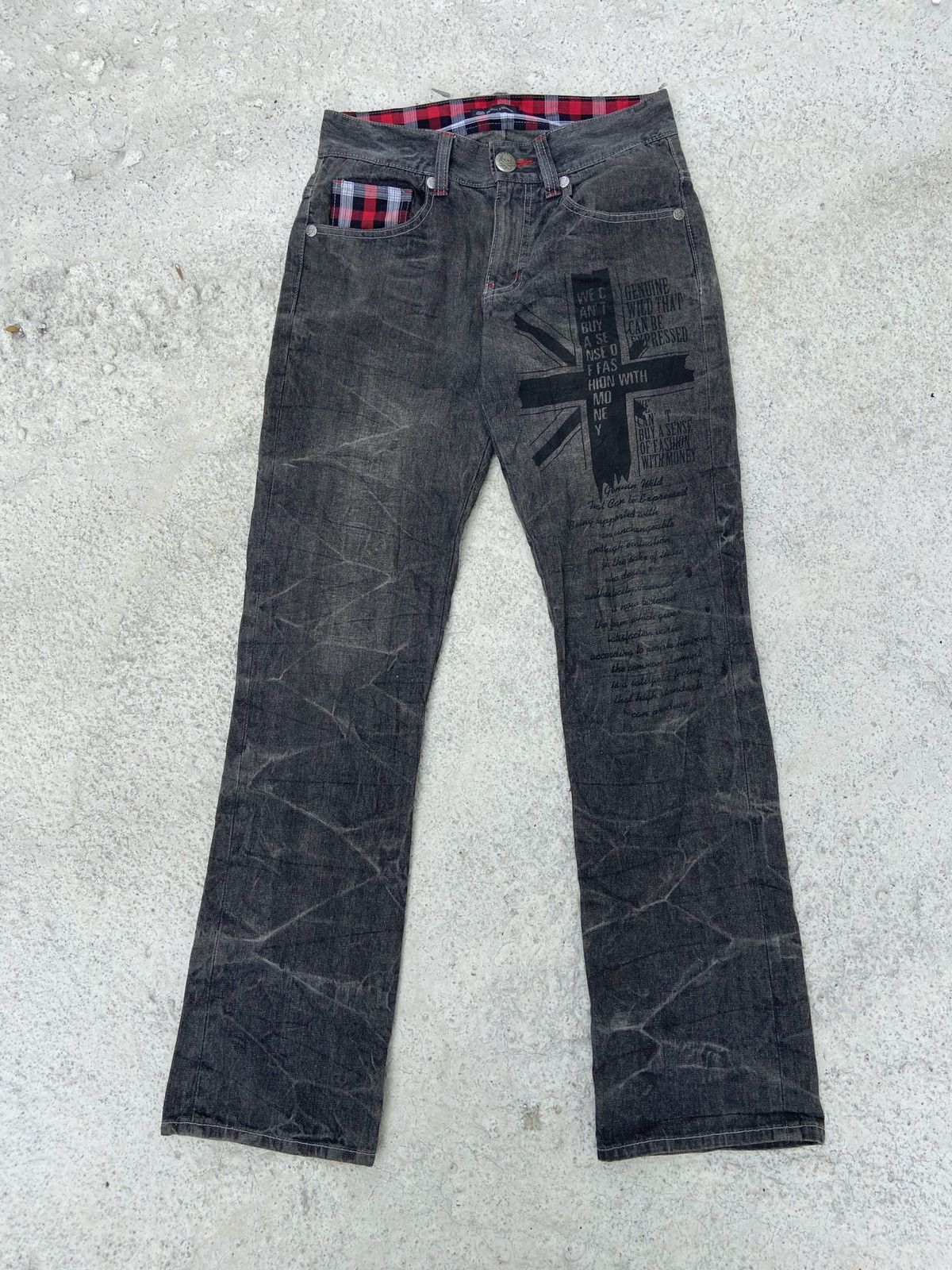 If Six Was Nine × Japanese Brand × Vintage Madpunk If Six Was Nine Inspired Denim Size US 30 / EU 46 - 6 Thumbnail