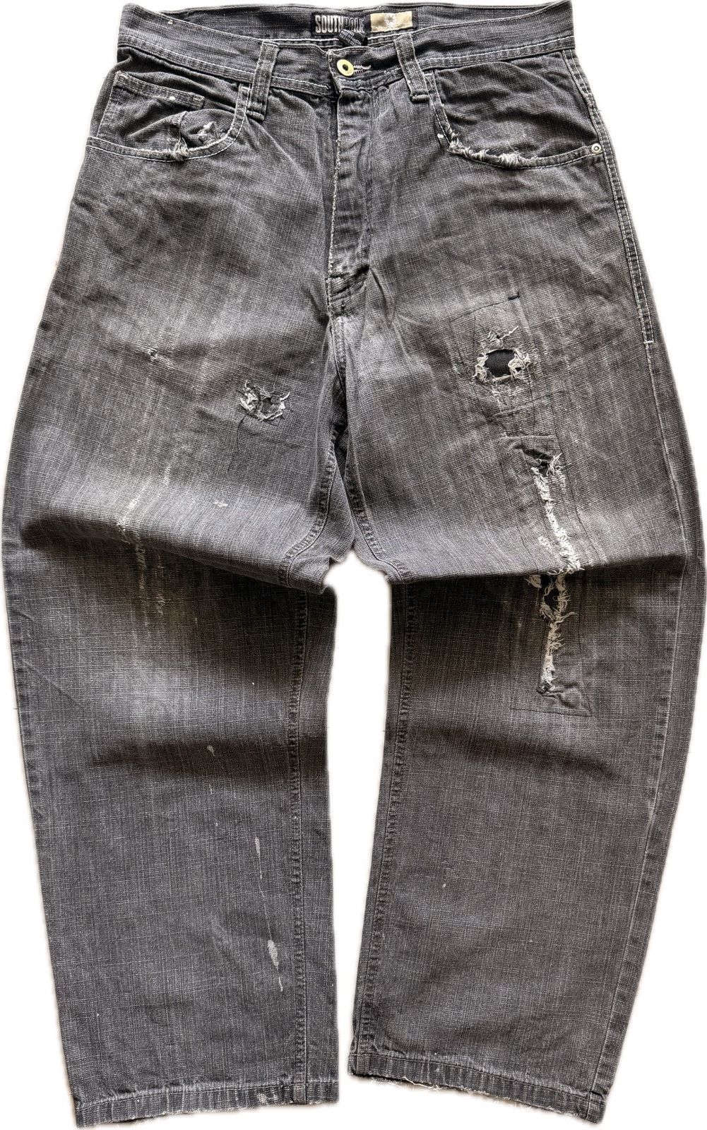 Southpole Distressed Southpole Gold Tab Jeans Size US 34 / EU 50 - 4 Thumbnail