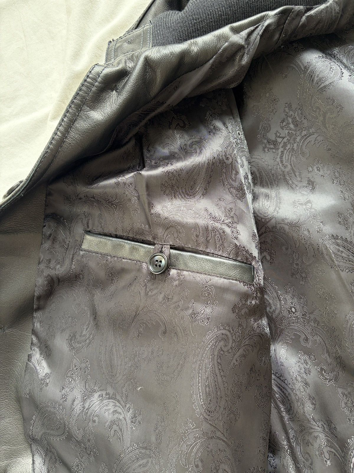 Magliano Magliano AW21 Black Leather Forever Jacket Size US XXL / EU 58 / 5 - 22 Thumbnail