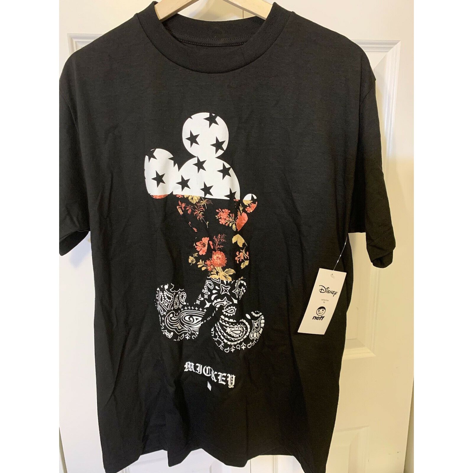 NEFF New Disney NEFF MICKEY M28 Men’s Sz M T-SHIRT Black NWT Size US M / EU 48-50 / 2 - 1 Thumbnail