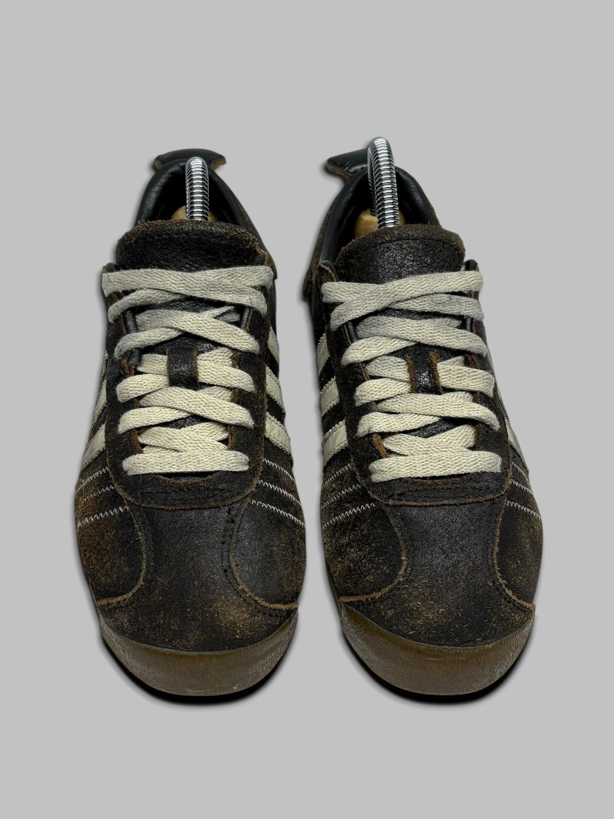 Adidas 2008 Adidas Chile 62 Low Top Leather Sneakers Shoes Brown Size US 5 / EU 37 - 4 Thumbnail