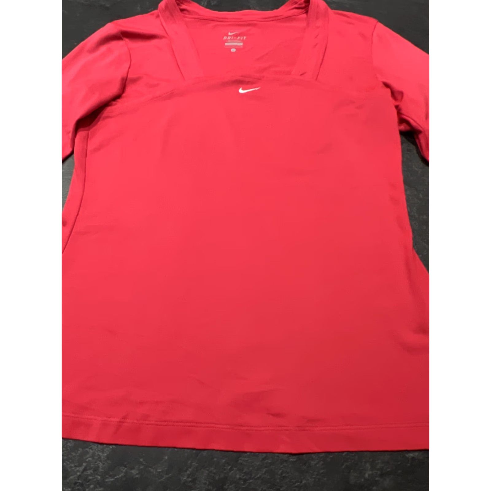Nike NIKE Women’s Athletic Top Pink Large Casual Activewear Size L / US 10 / IT 46 - 3 Thumbnail