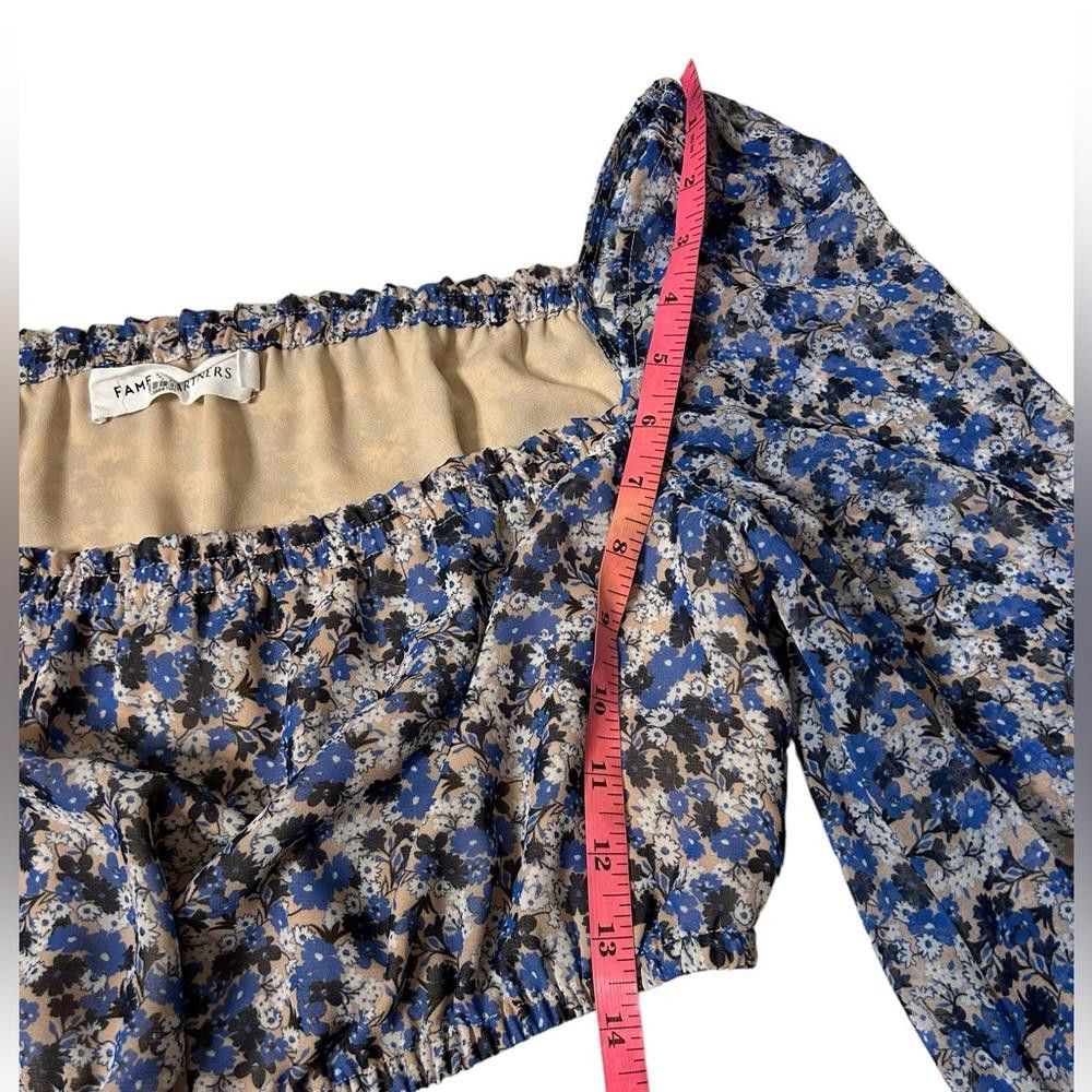 Designer Fame and Partners l Willet Floral Top Size 8 Size M / US 6-8 / IT 42-44 - 4 Thumbnail
