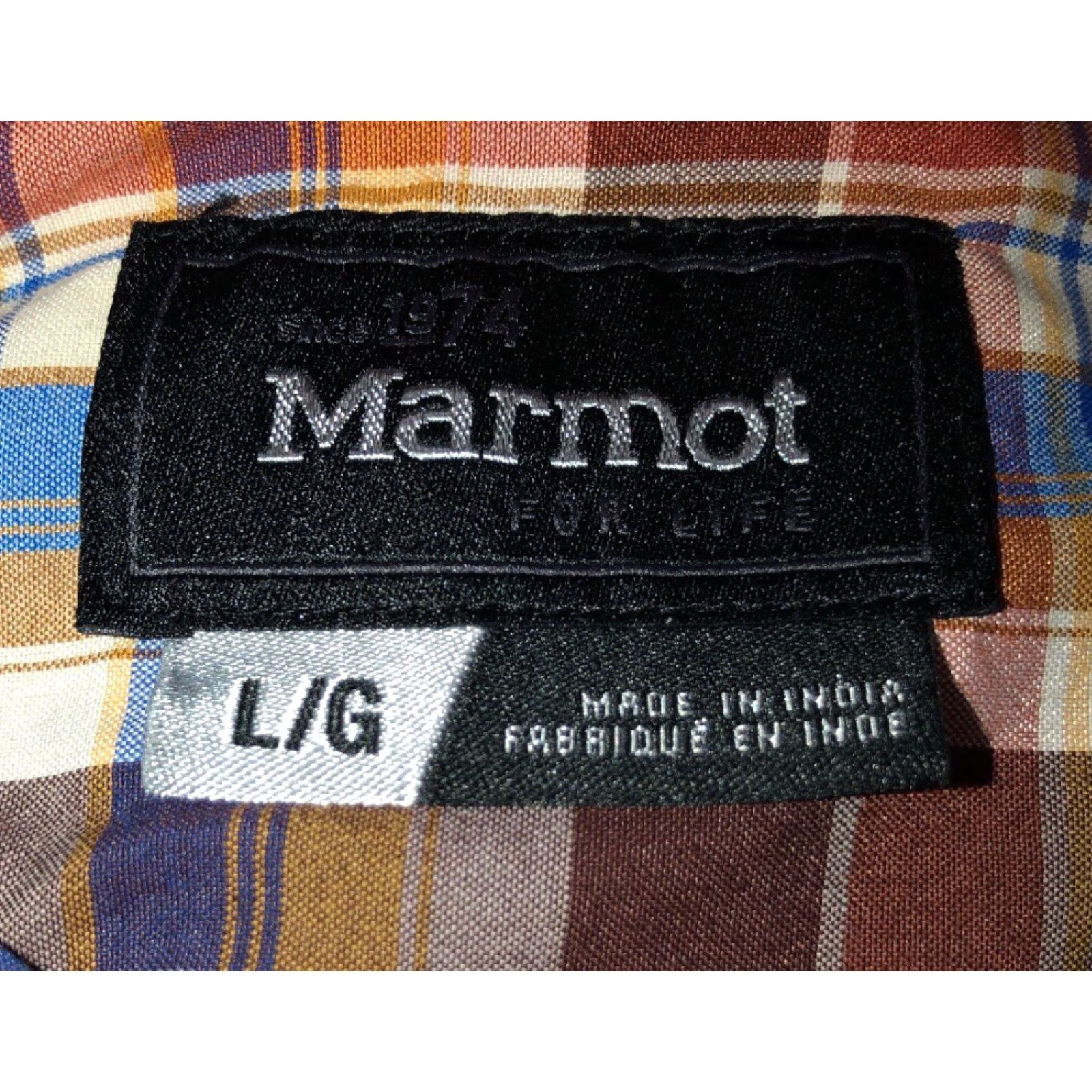 Marmot MARMOT Shirt Men L Multicolor Button-Front Short Sleeve Casual Colored Clothing Men’s L Size US L / EU 52-54 / 3 - 5 Thumbnail