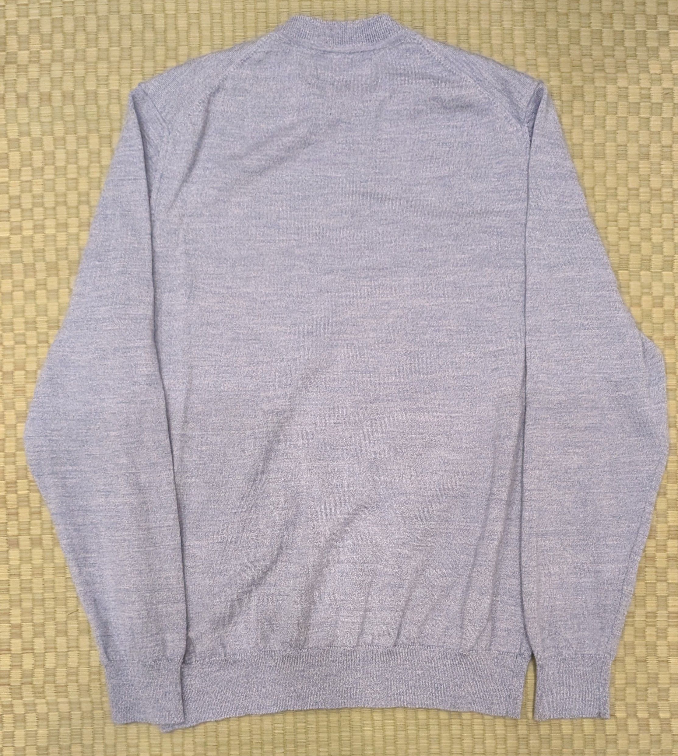 NN07 NN07 No Nationality Ted Sweater 100% Wool Tint Blue Size US XL / EU 56 / 4 - 2 Thumbnail