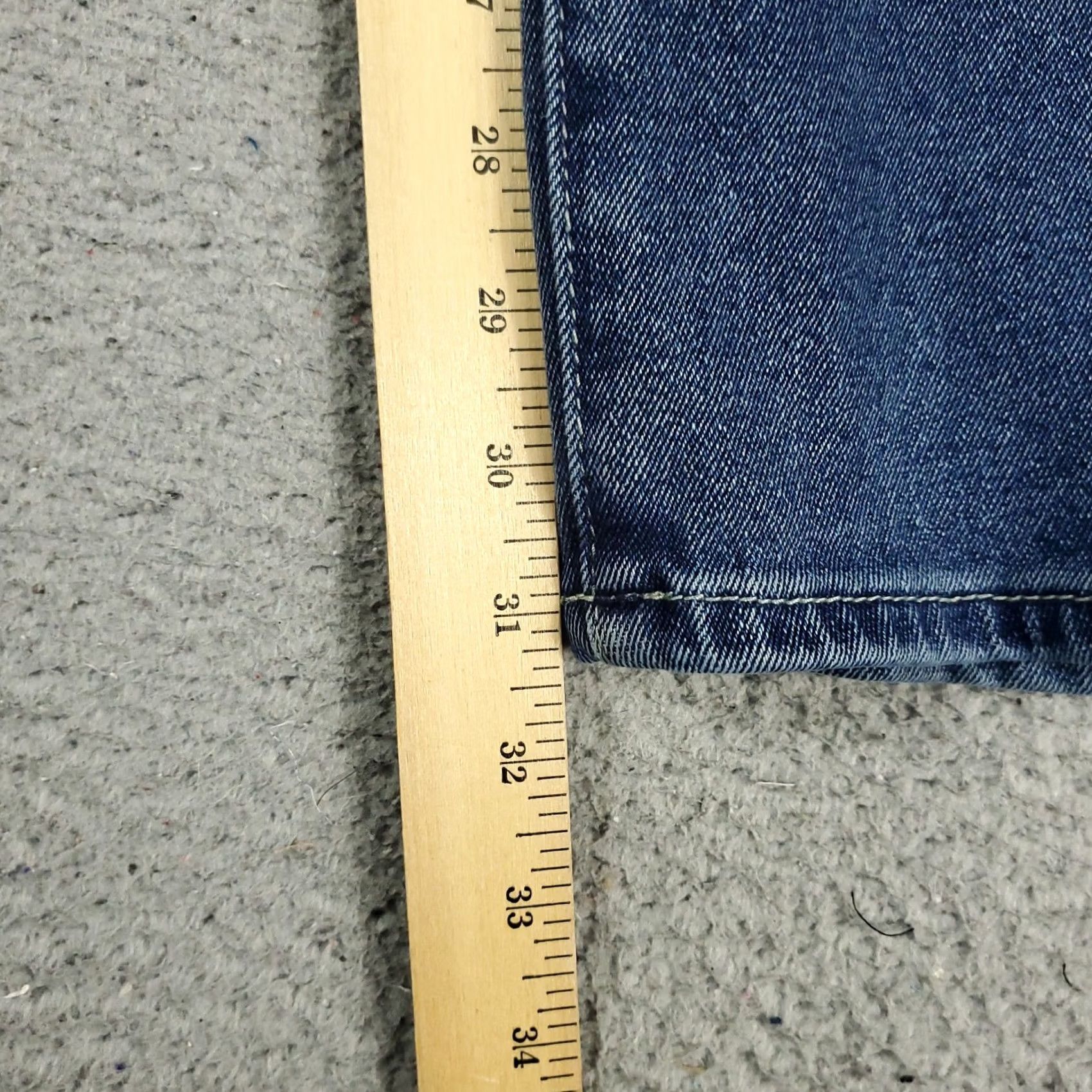 True Religion True Religion Jeans Mens 38x31 Blue Relaxed Slim Straight Pants Shirt Size US 38 / EU 54 - 5 Thumbnail