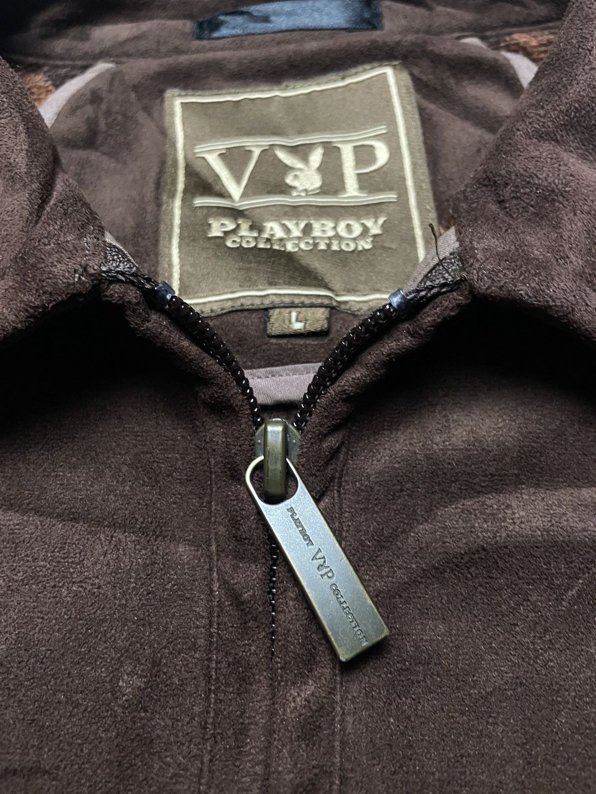 Japanese Brand × Playboy × Vintage 🧨Need Gone | VIP Playboy Suede Jacket Size US XL / EU 56 / 4 - 8 Thumbnail