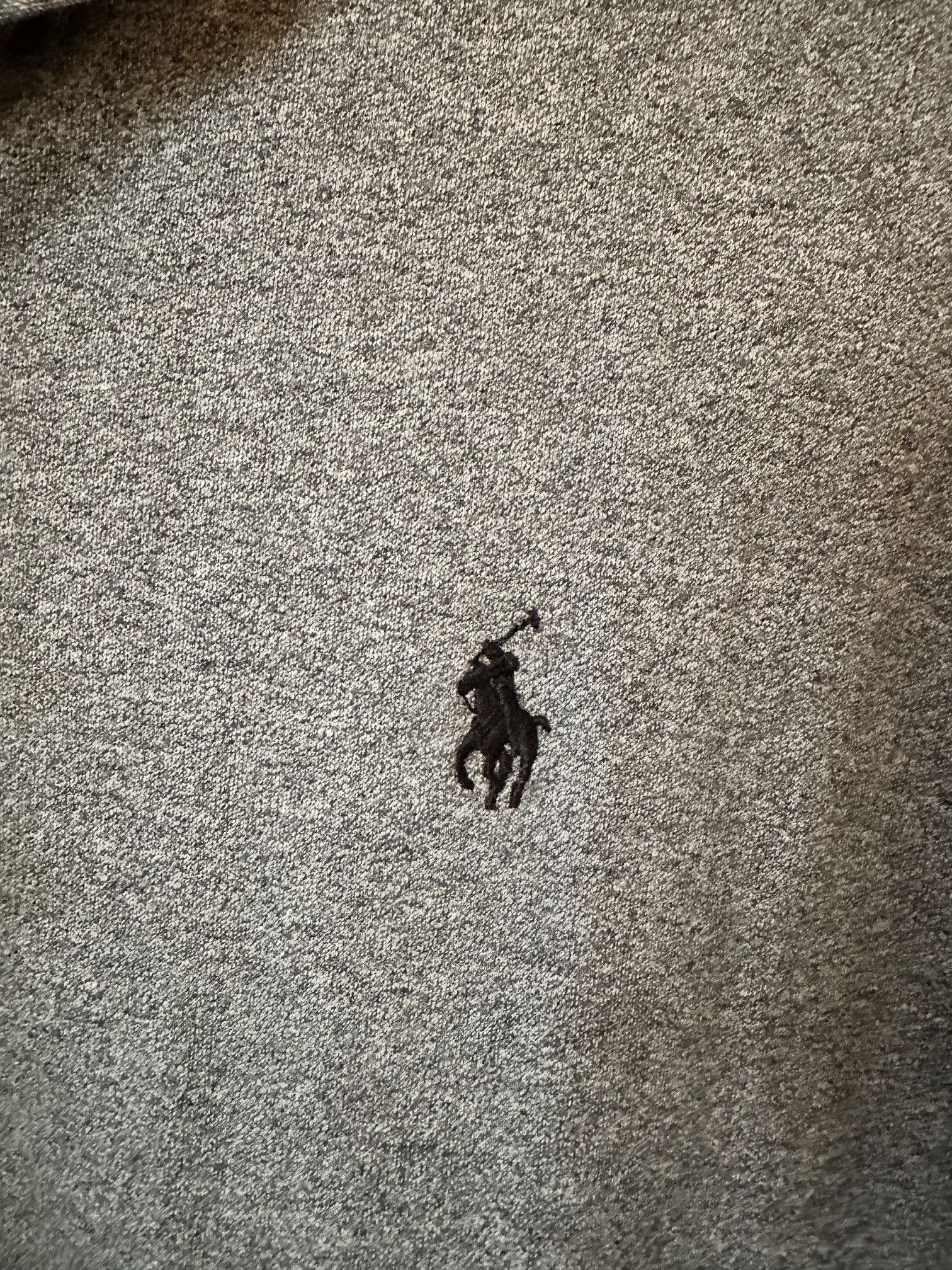 Polo Ralph Lauren Men's Polo Ralph Lauren Gray Grey Polo Shirt Custom Fit XL Size US XL / EU 56 / 4 - 2 Thumbnail