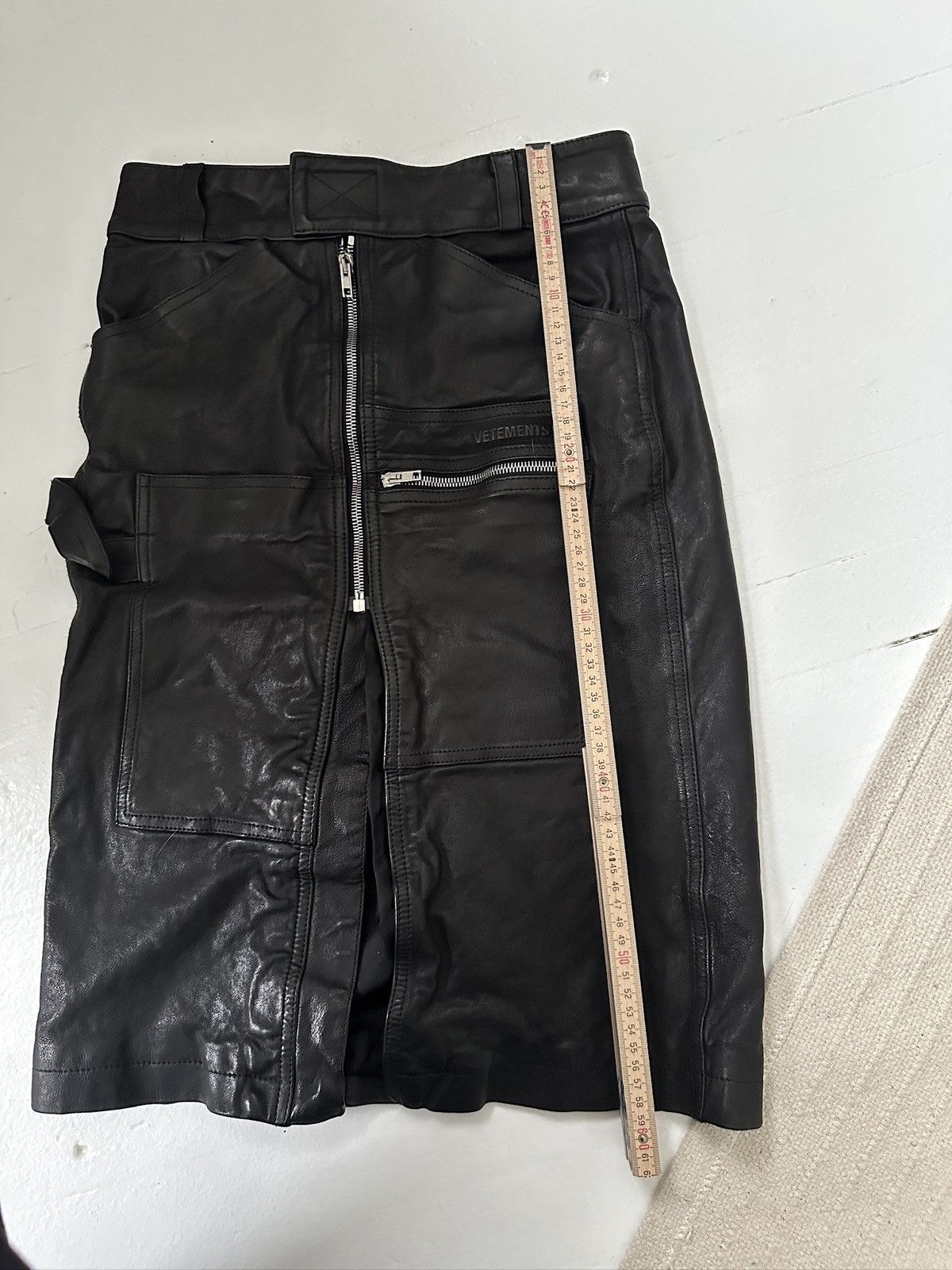 Vetements RARE Vetements 2018 Leather Cargo Skirt/Belt Bag Size 26" / US 2 / IT 38 - 13 Thumbnail