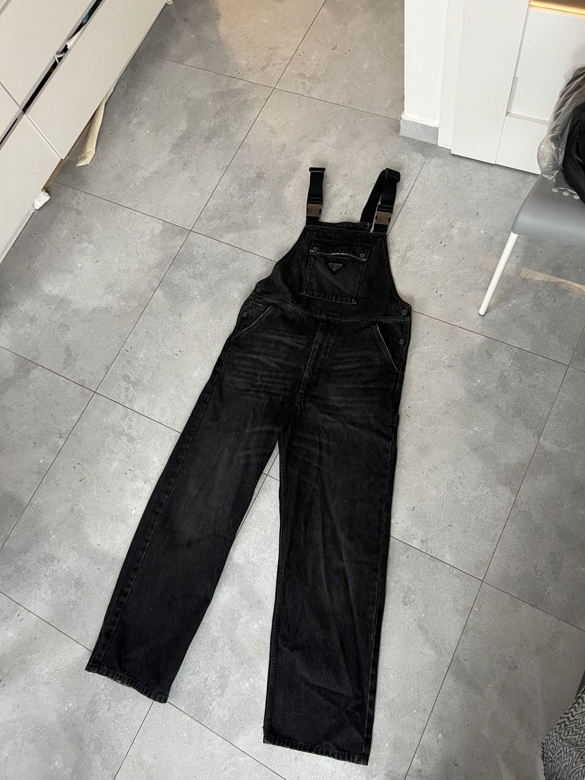 Prada Prada overall denim jumpsuit Size US 34 / EU 50 - 2 Thumbnail