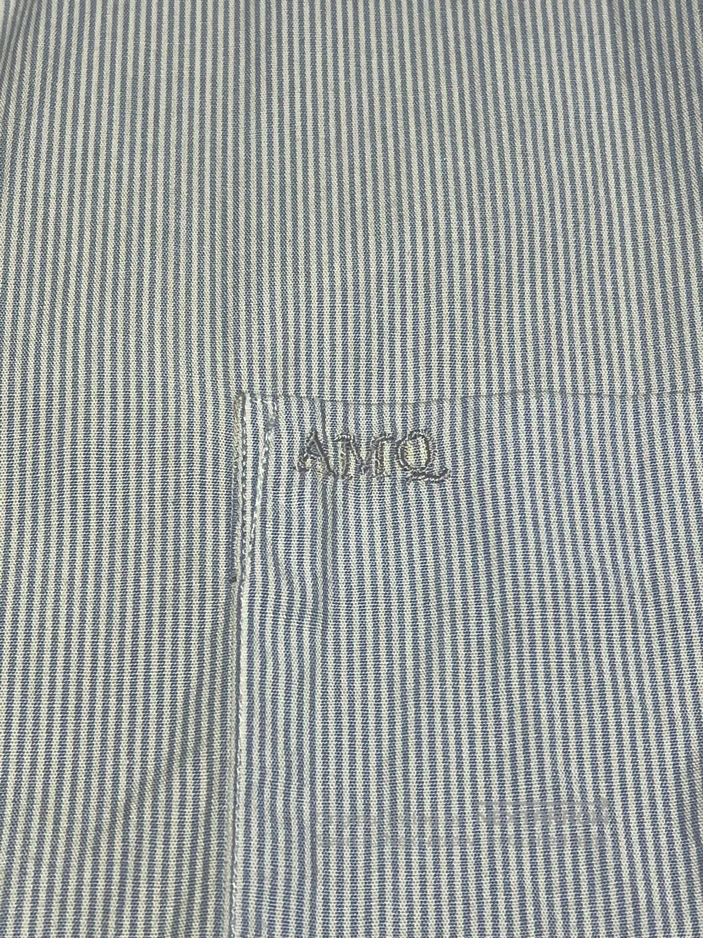 Alexander McQueen alexander mcqueen striped embroidered shirt. Size US L / EU 52-54 / 3 - 7 Thumbnail