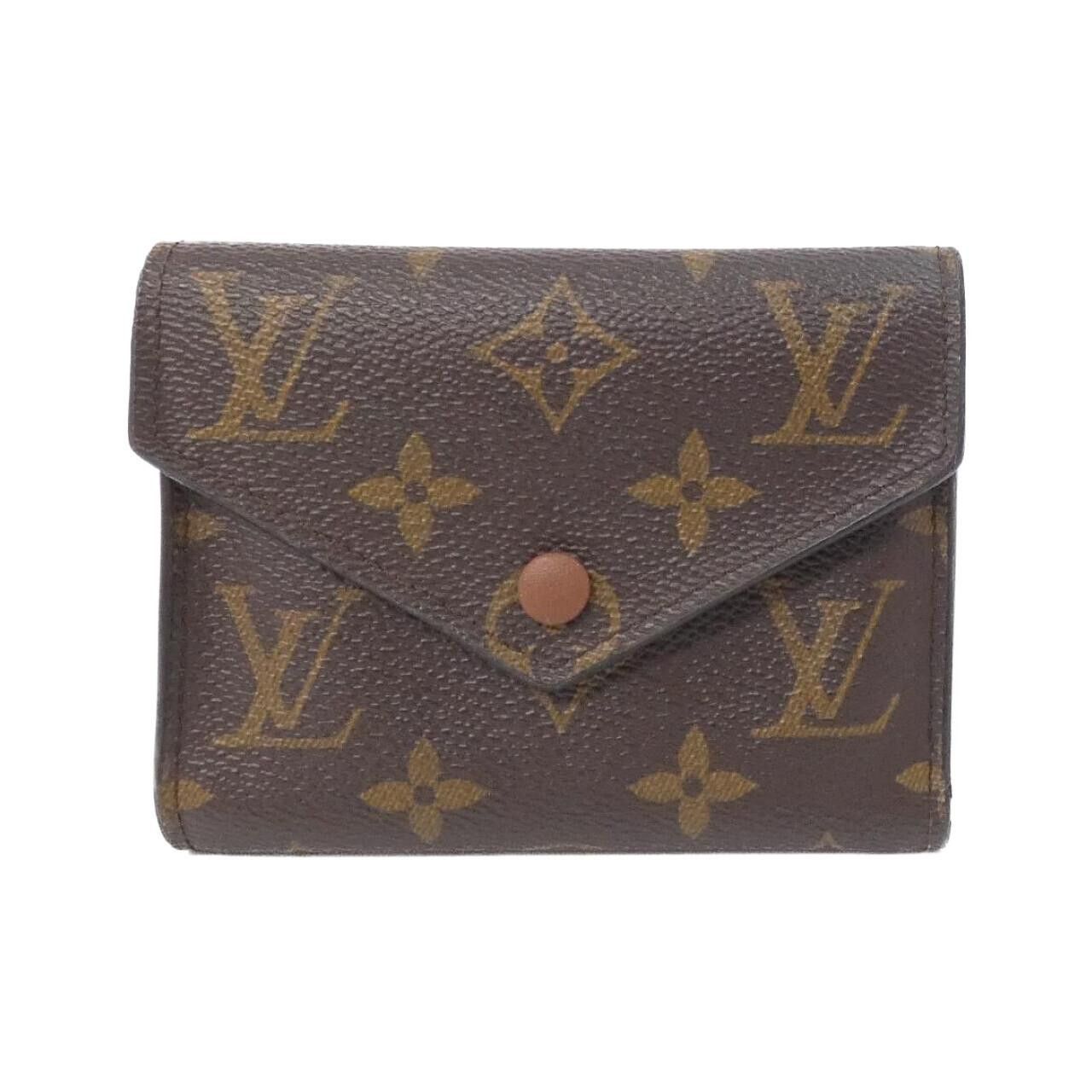 Louis Vuitton Louis Vuitton Louis Vuitton Monogram Wallet Textile Short Wallet M62472 DUTY FREE for USA Size ONE SIZE - 1 Thumbnail