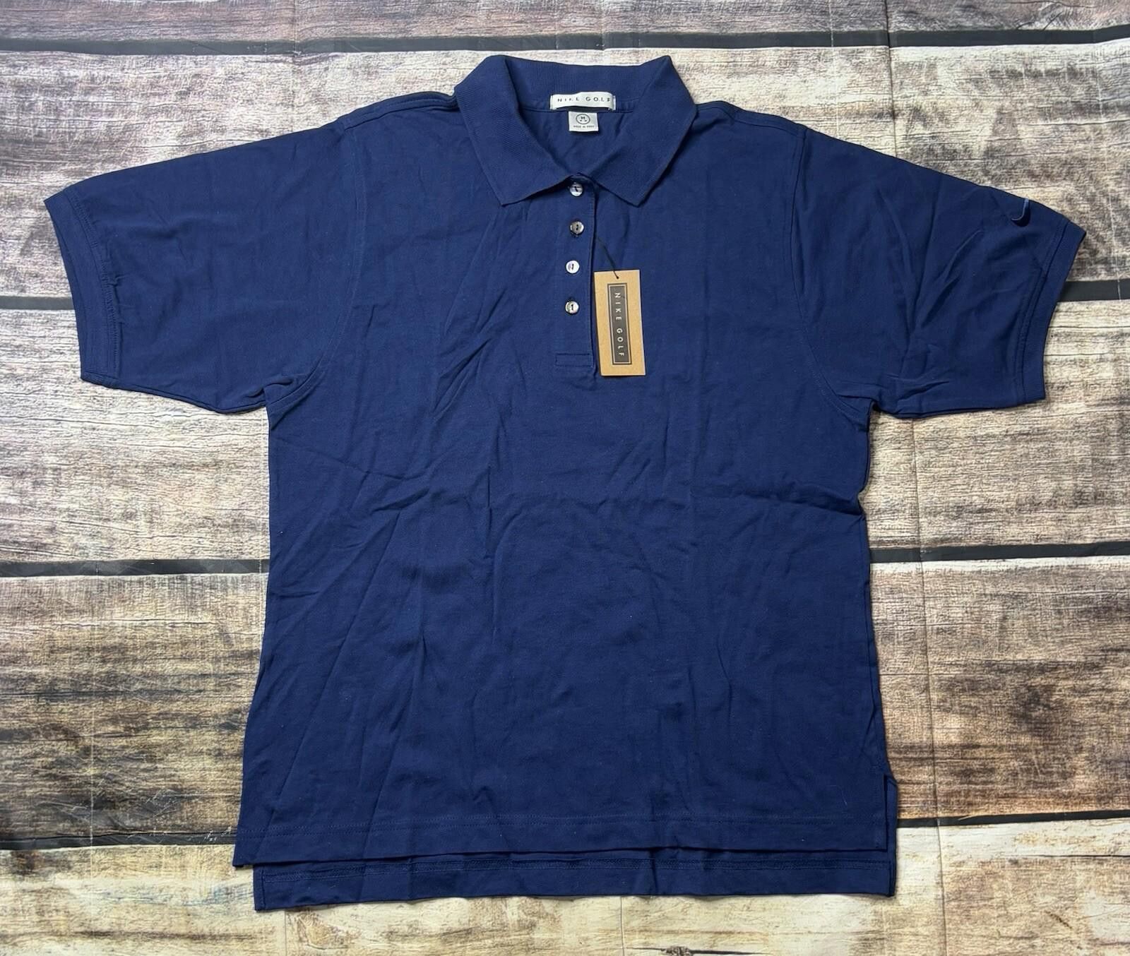 Nike VTG Nike Golf Polo Shirt Women's Medium Swoosh Cotton Size US M / EU 48-50 / 2 - 1 Thumbnail
