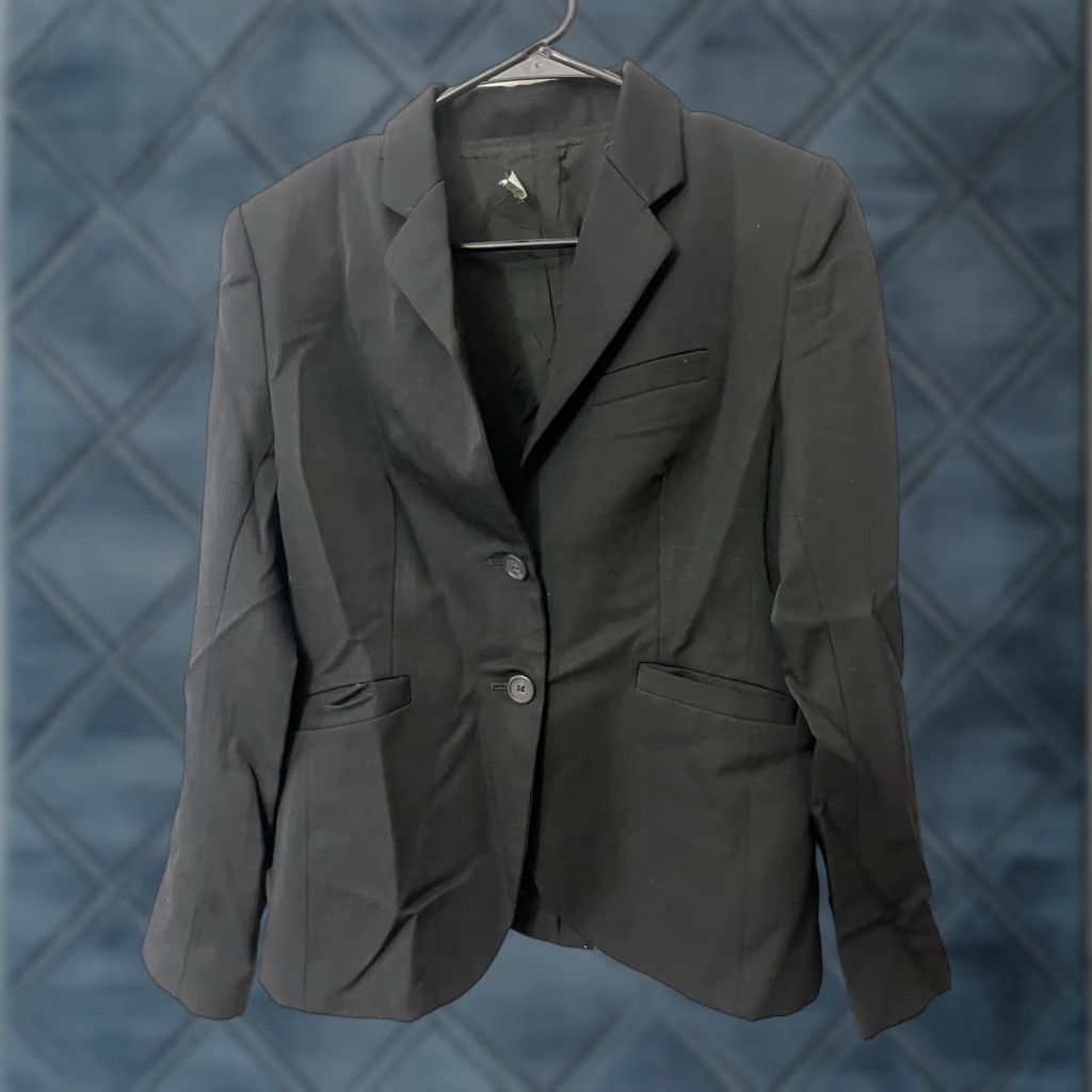 J.Crew J Crew Blazer Jacket Black Wool Single Breasted Button 2 Button Size 4 Career Size S / US 4 / IT 40 - 1 Thumbnail