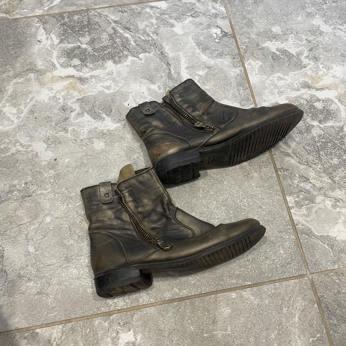 Handmade 38 Lav Artigiana Cowboys Python Dragon Leather boots Size US 5.5 / EU 38 - 1 Thumbnail
