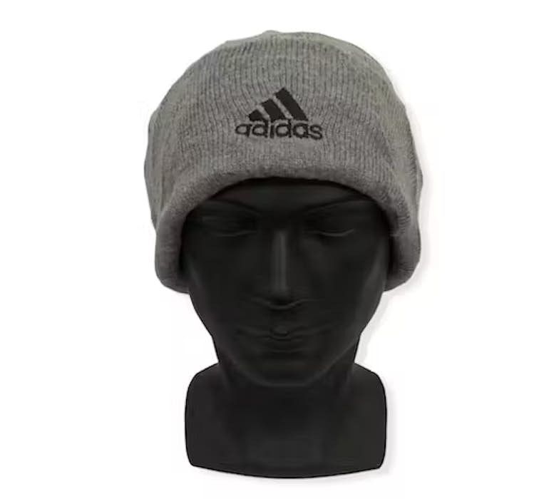 image of Adidas Trademark Logo Beanie Hat, Men's