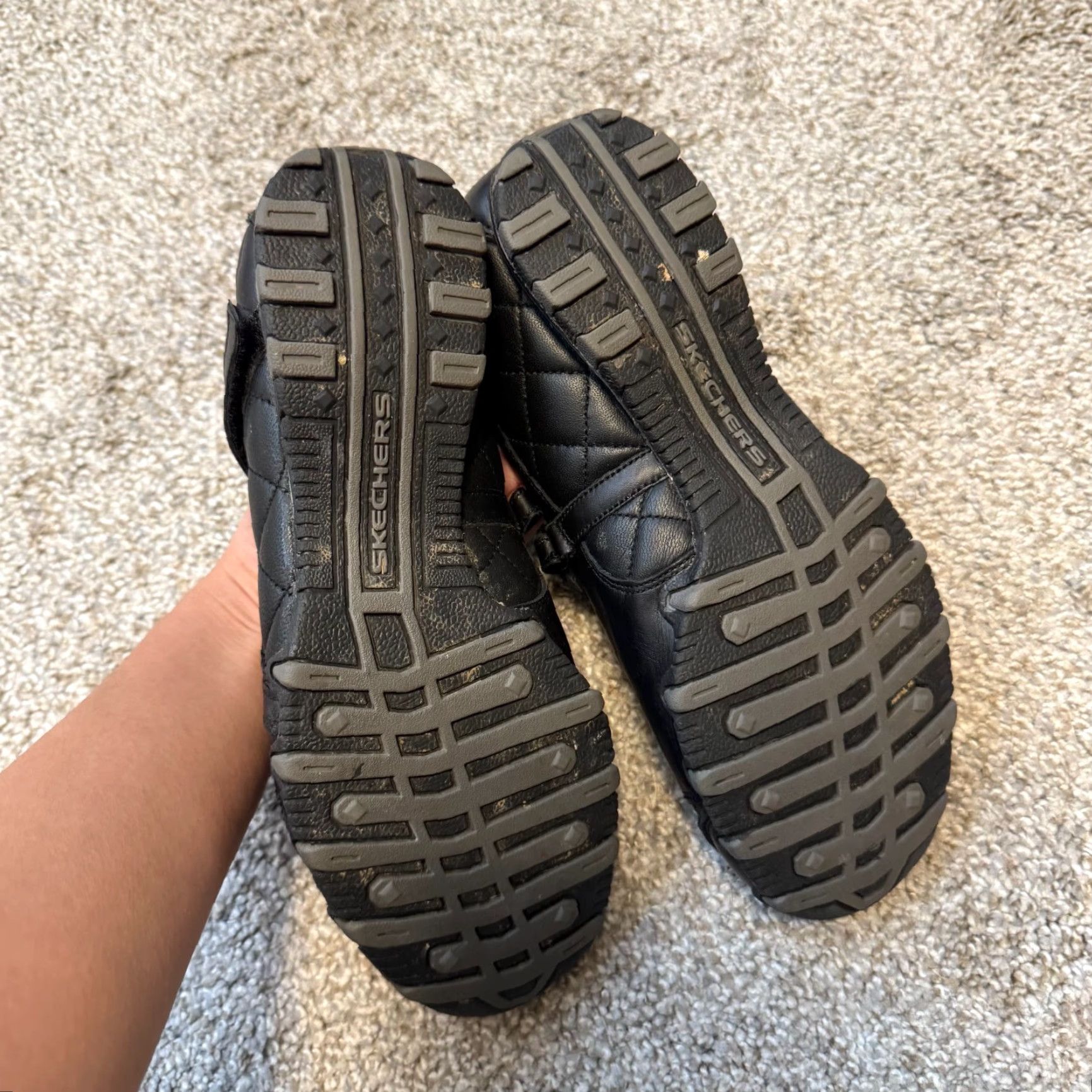 SKECHERS VINTAGE Sketchers Black Leather Ballet Mary Jane Flats 6.5 Quilted Gorpcore Women Shoes Flat Mary Jane Size US 7 / IT 37 - 6 Thumbnail