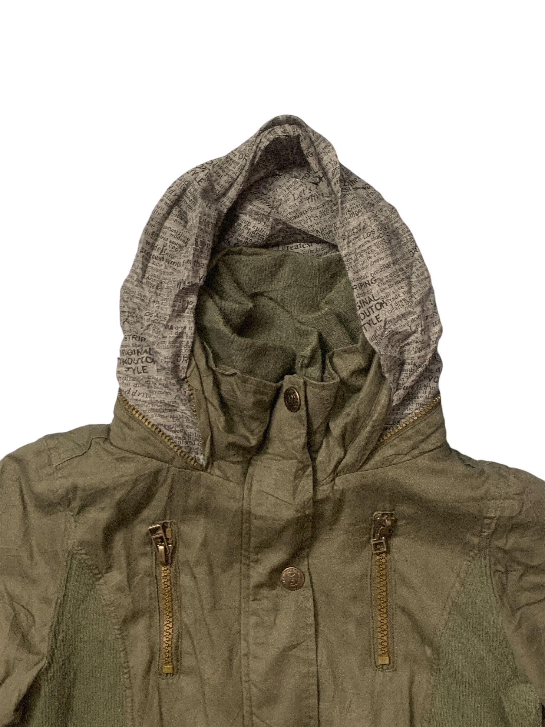 Von Dutch Rare Design Vintage Von Dutch Love Addict Military Parkas Size L / US 10 / IT 46 - 11 Thumbnail
