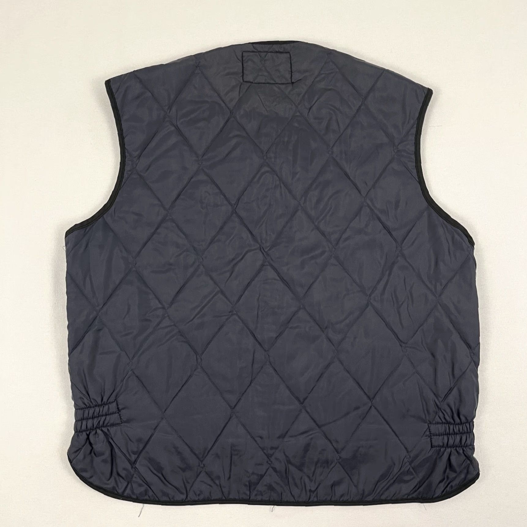 Lee VINTAGE Lee Vest Mens XL Blueish Gray Outerwear Quilted Jacket Made in USA Size US XL / EU 56 / 4 - 6 Thumbnail