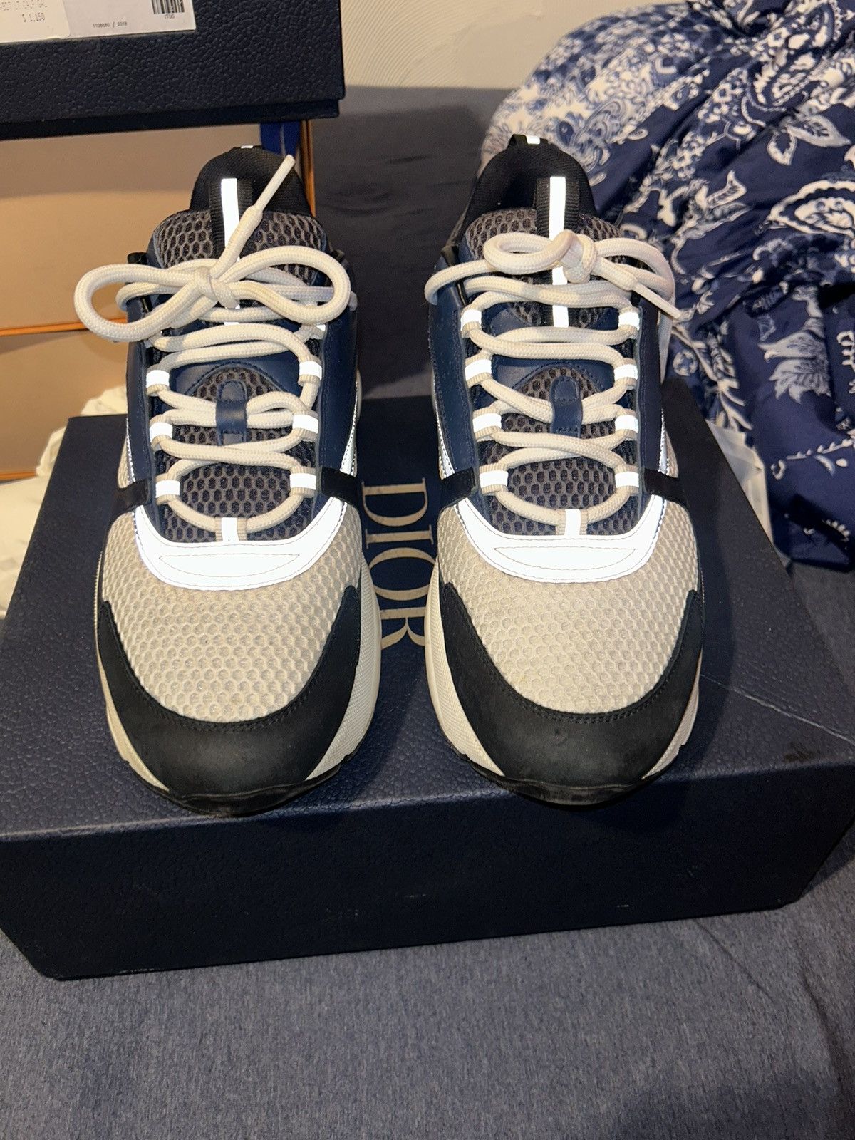 Dior Dior b22 Navy Black Grailed