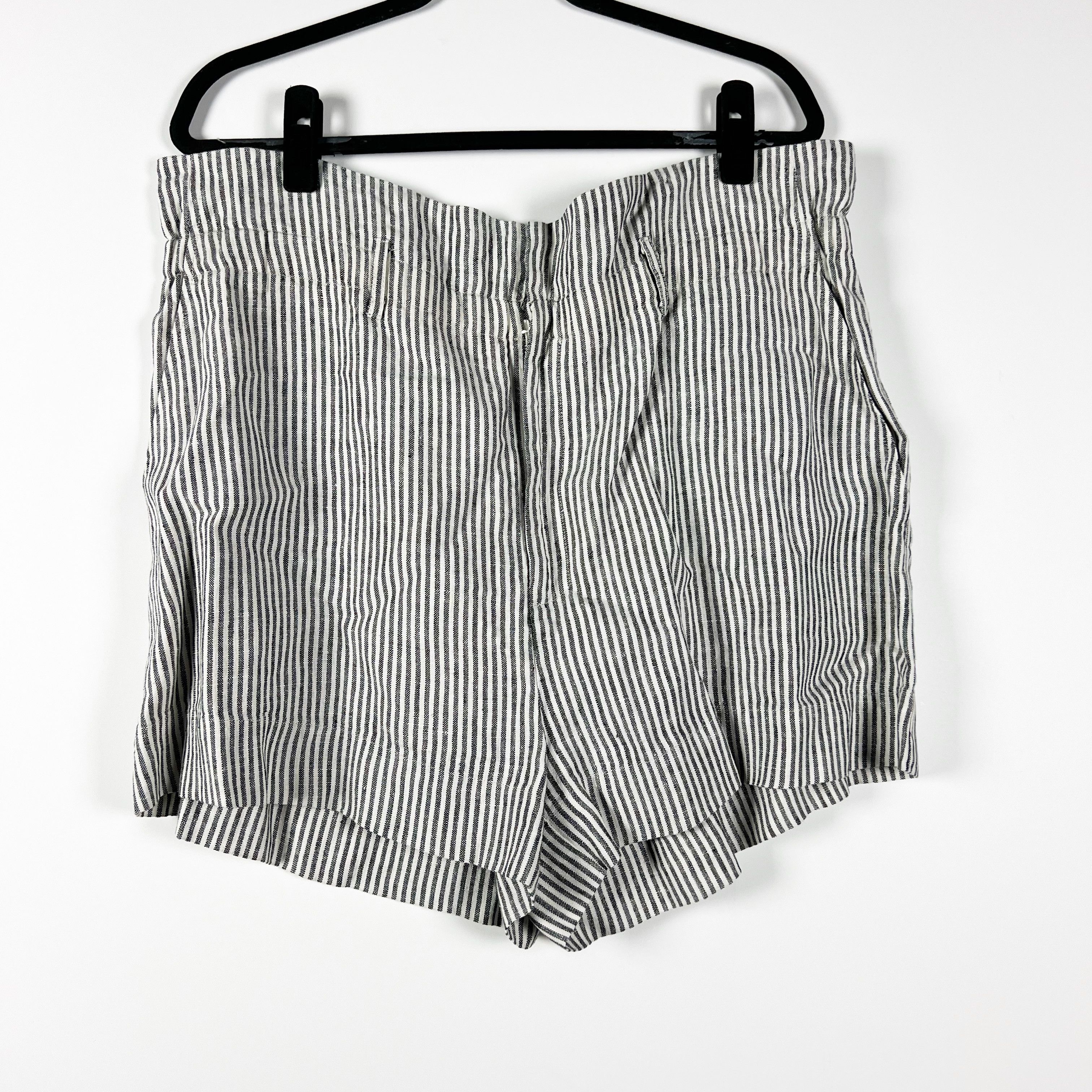 Reformation Reformation Theodore Linen Lightweight Pinstripe Size 34" / US 12 / IT 48 - 1 Thumbnail