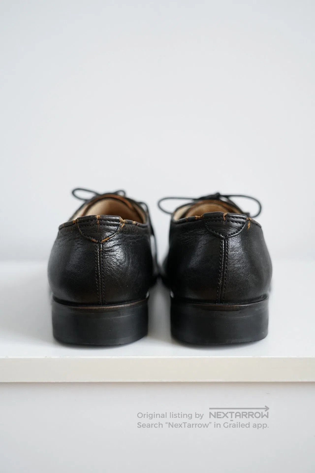 Yohji Yamamoto Yohji Yamamoto Black Leather Shoes. Size US 10 / EU 43 - 3 Thumbnail