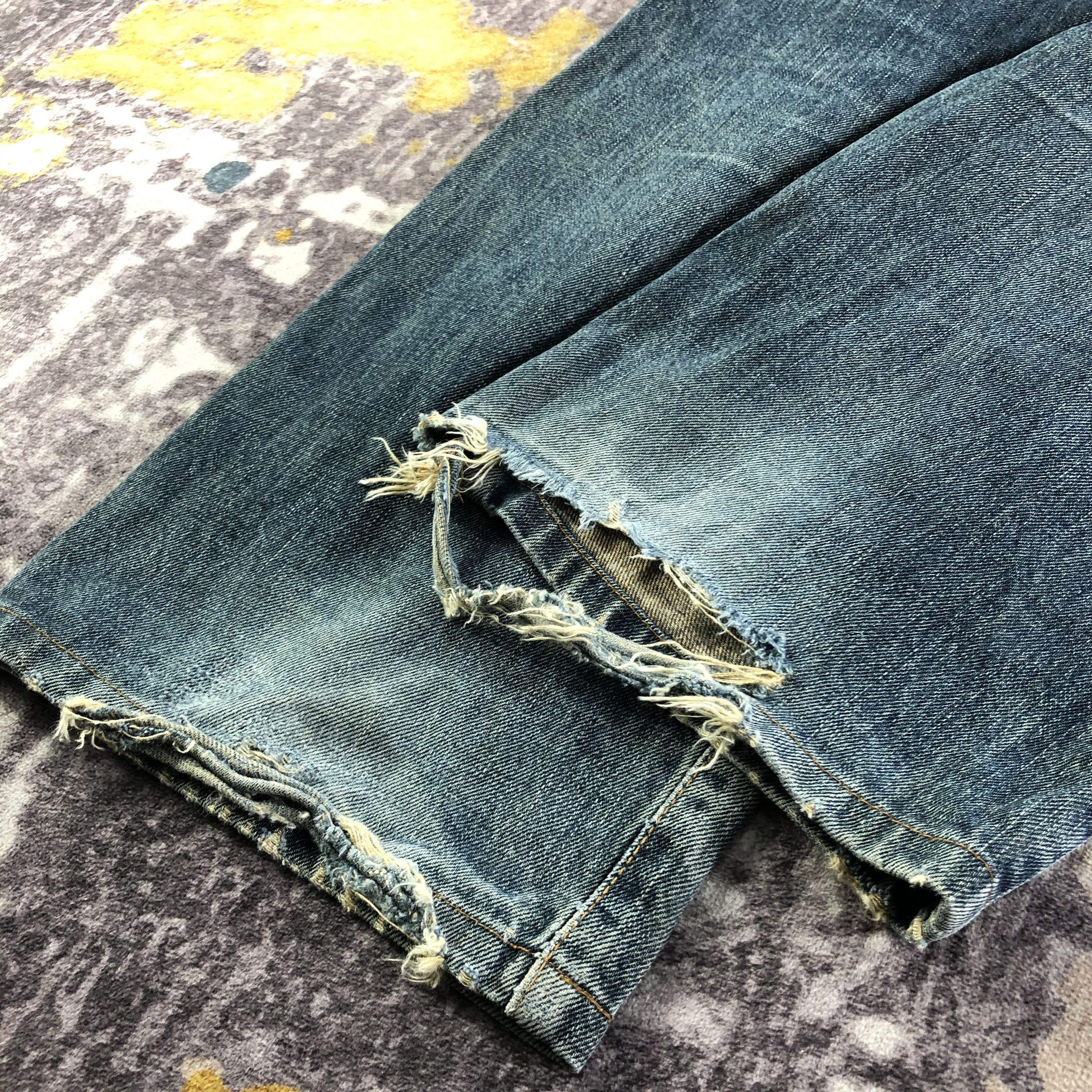 Edwin Vintage Blue Wash Edwin 505 Selvedge Jeans-JM3645 Size US 34 / EU 50 - 7 Thumbnail