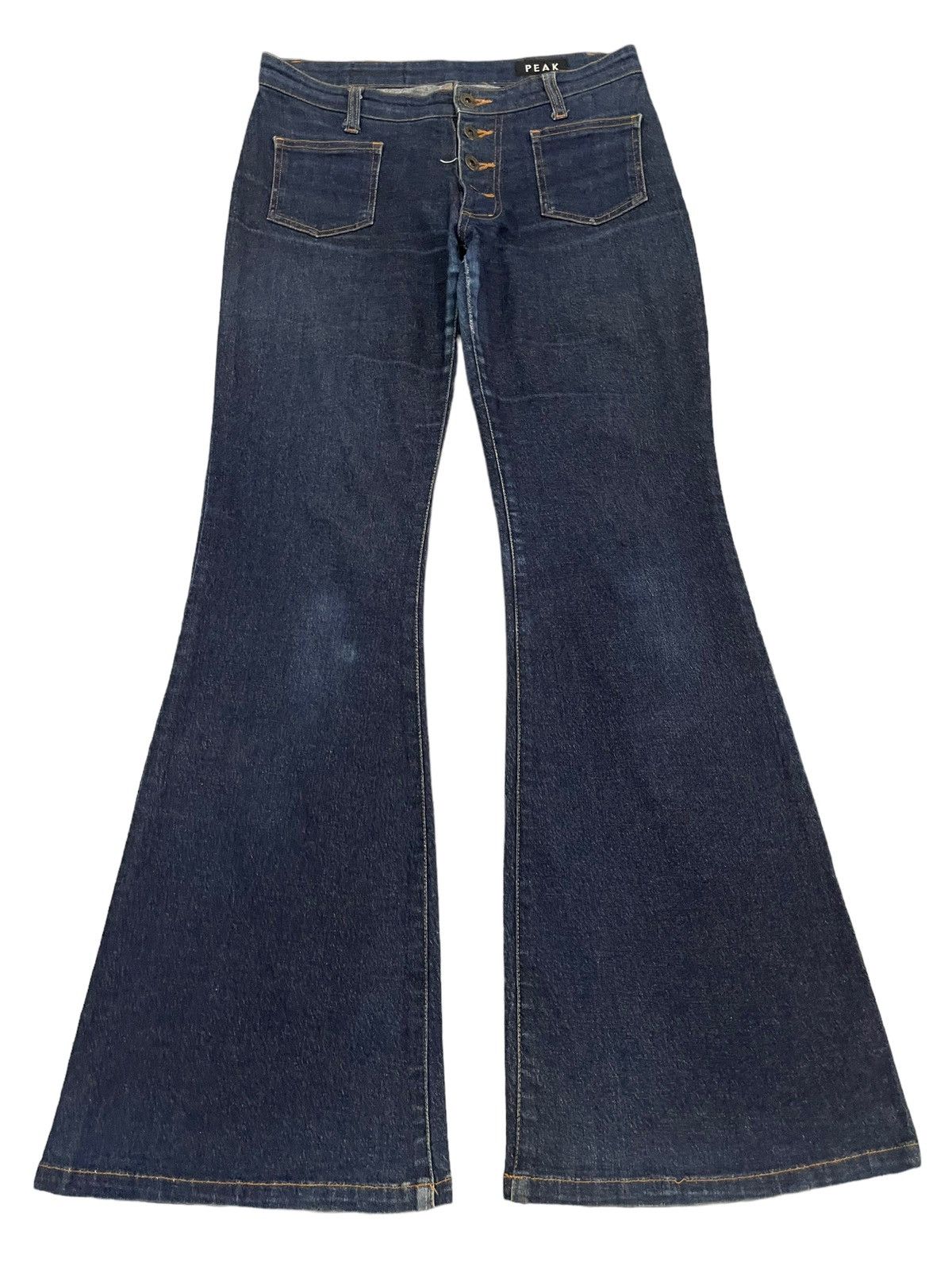 If Six Was Nine Vintage Japanese Brand Bell Bottom Style Flare Jeans Size US 30 / EU 46 - 1 Thumbnail