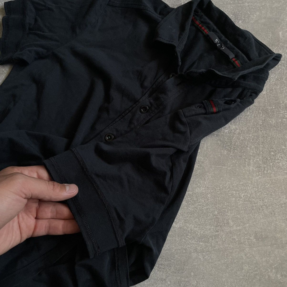Gucci Gucci Polo shirt tee old money luxury Size US L / EU 52-54 / 3 - 3 Thumbnail