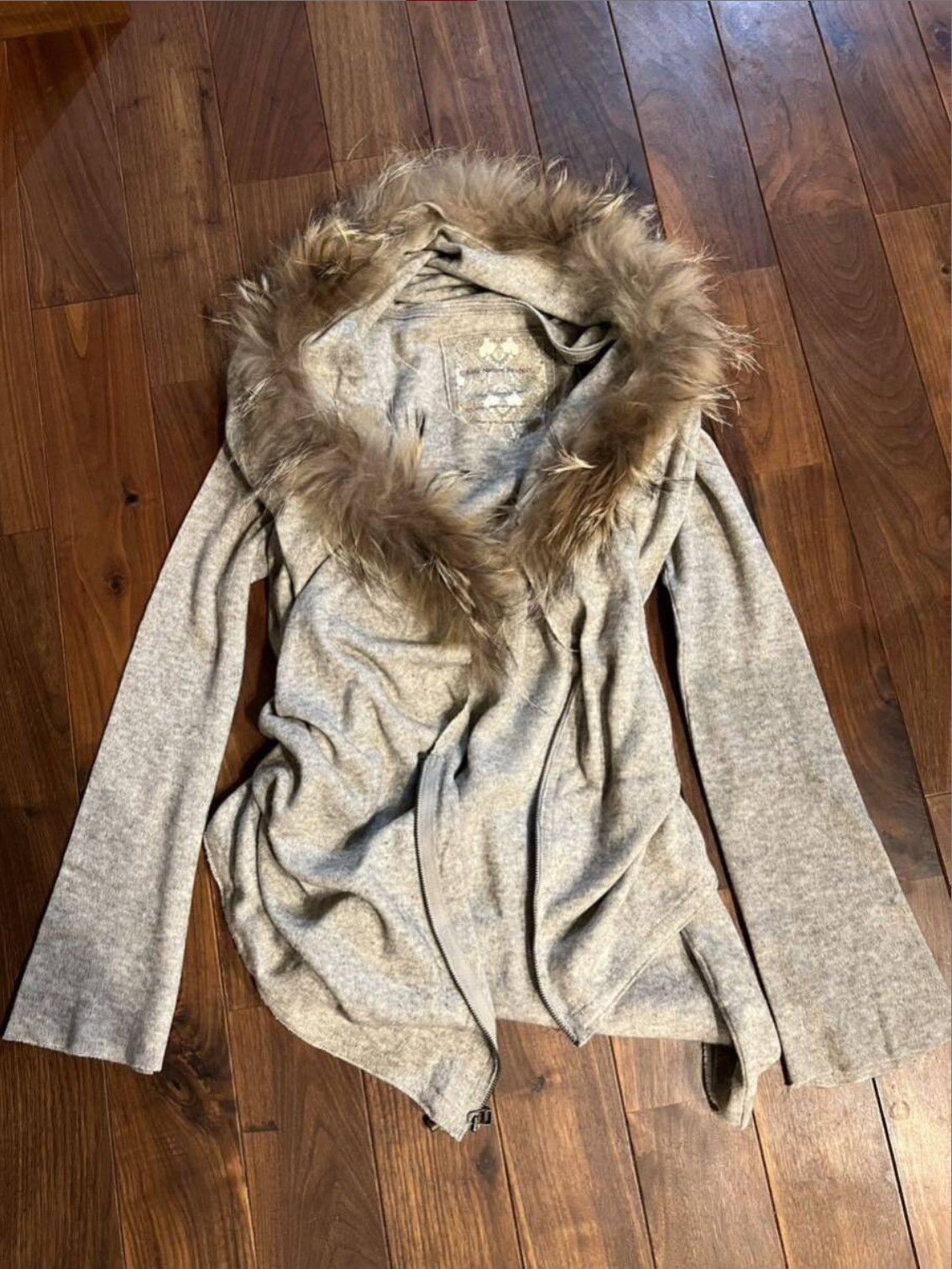 【2024年新作】 Archival hoodie fur sleeve long goa archive 00's Clothing トップス