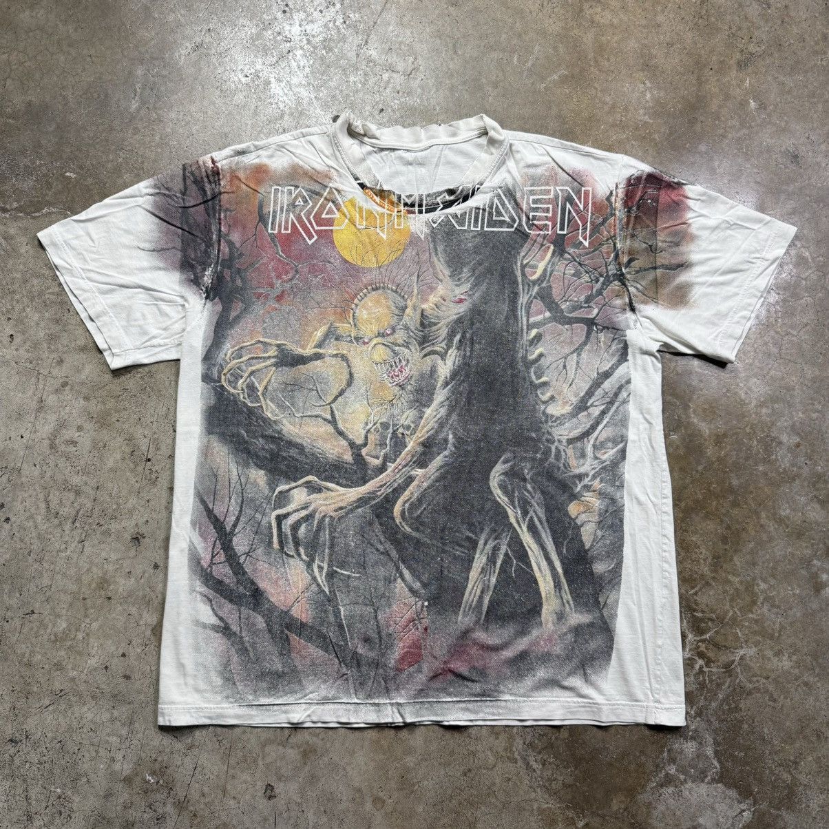 Band Tees × Vintage Iron Maiden Size US XL / EU 56 / 4 - 1 Thumbnail