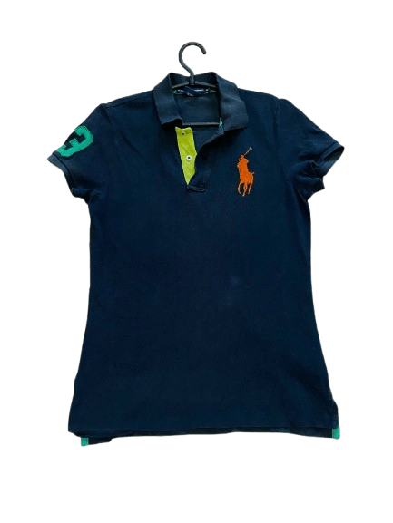 Ralph Lauren Vintage Ralph Lauren Y2K Logo 100% Cotton Polo Size M Size M / US 6-8 / IT 42-44 - 1 Thumbnail