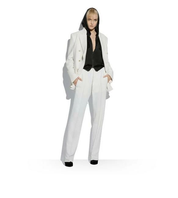 Tom Ford o1loc1c1224 PAW491 Pant in White Size 32" / US 10 / IT 46 - 2 Thumbnail