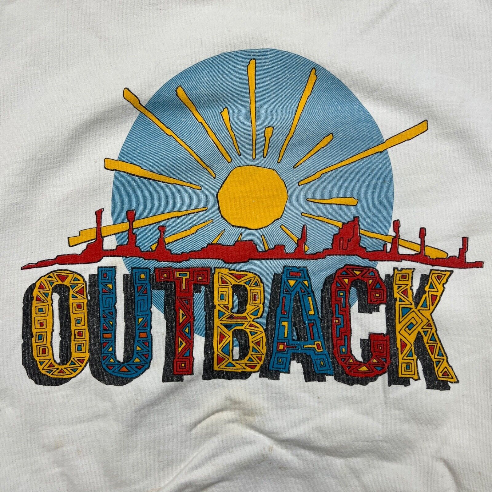 City Streets × Vintage Vintage Outback Desert Sweatshirt XL Pullover 90s Crewneck Size US XL / EU 56 / 4 - 2 Thumbnail